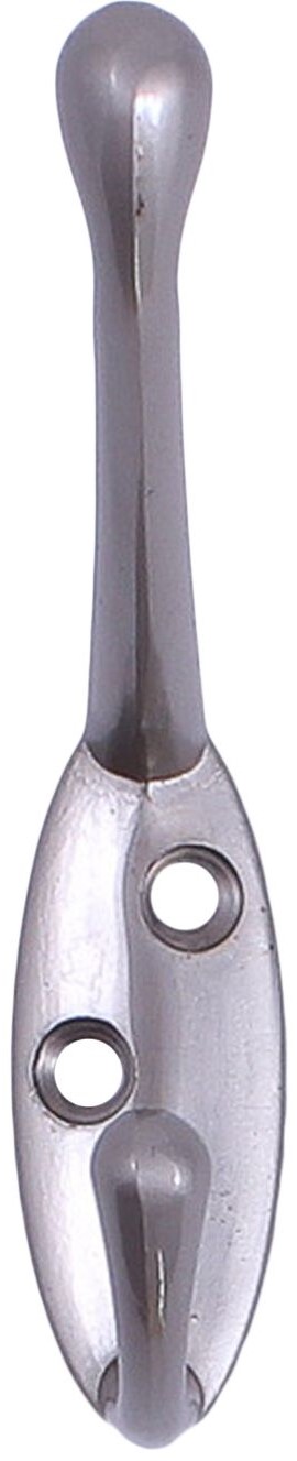 Изображение товара Крючок мебельный Larvij LK0401NI двойной никель 