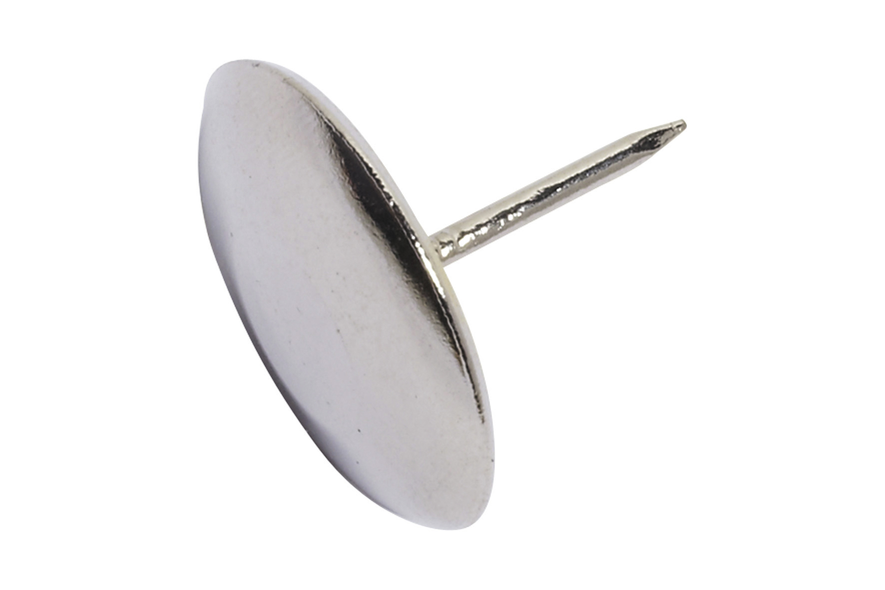 Изображение товара Мебельный подпятник 28 мм нержавеющая сталь 16 шт глянцевая поверхность