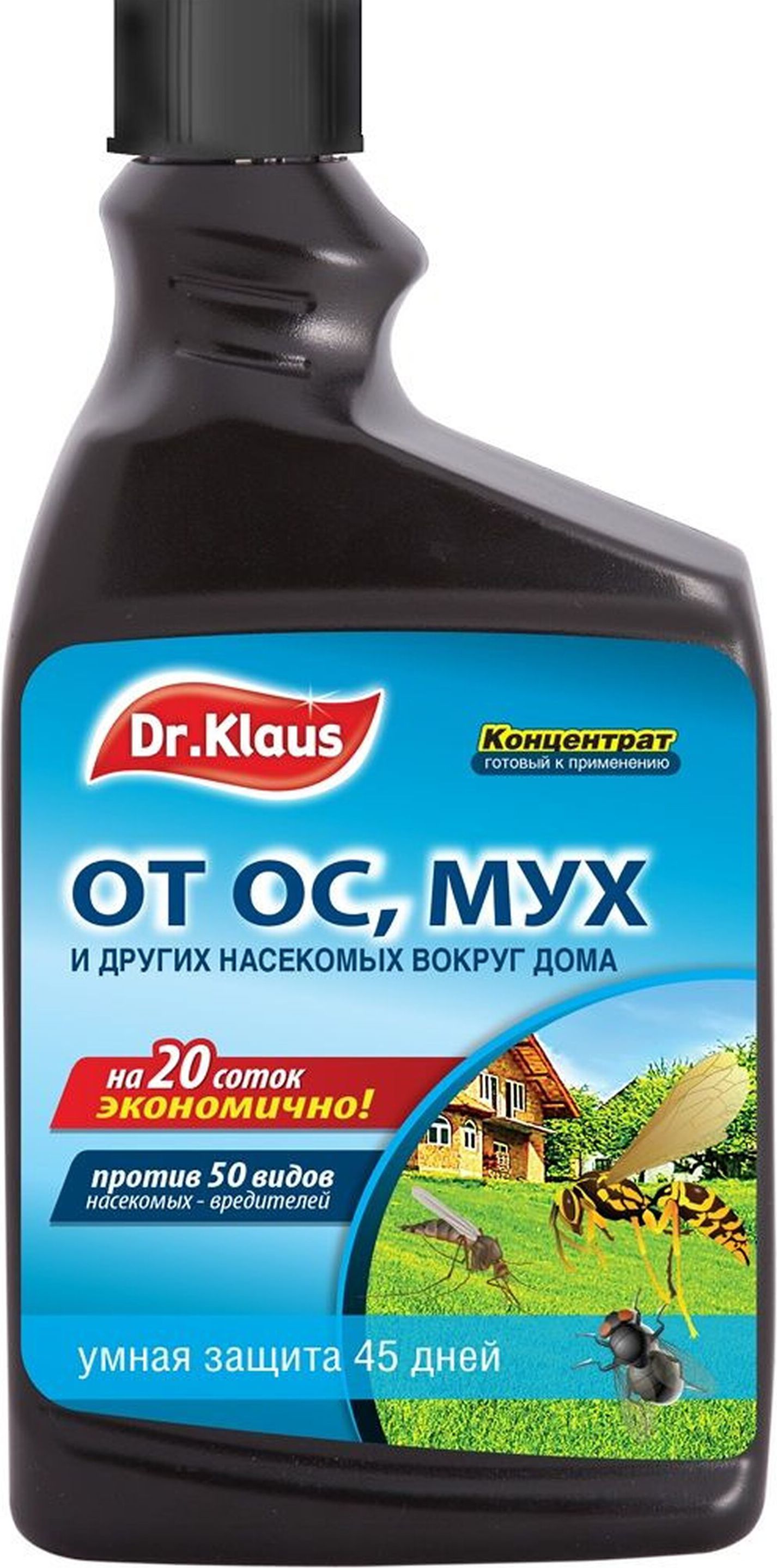 Изображение товара Средство от мух ос и других летающих Dr.Klaus запасной флакон 1 л