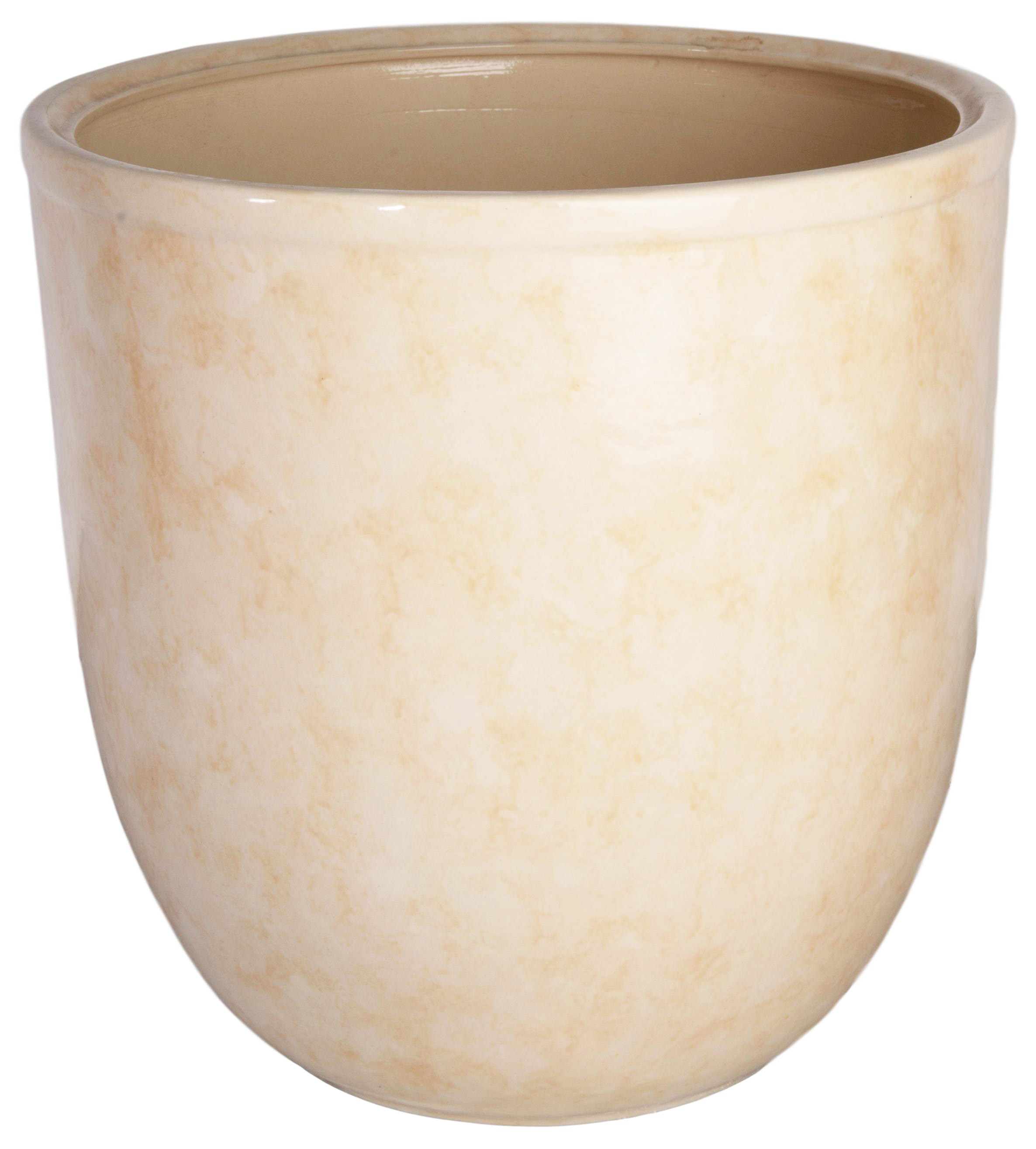 Изображение товара Керамический горшок Кедр №4 d36 см бежевый для комнатных растений