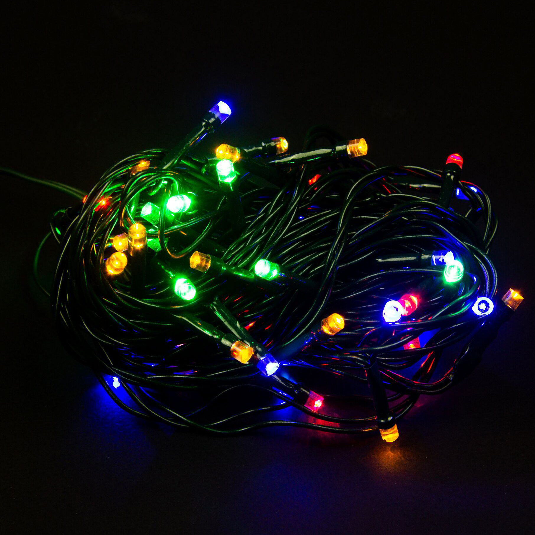 Изображение товара Гирлянда внешняя нить  SH LIGHTS 50 LED многоцветный 5 м