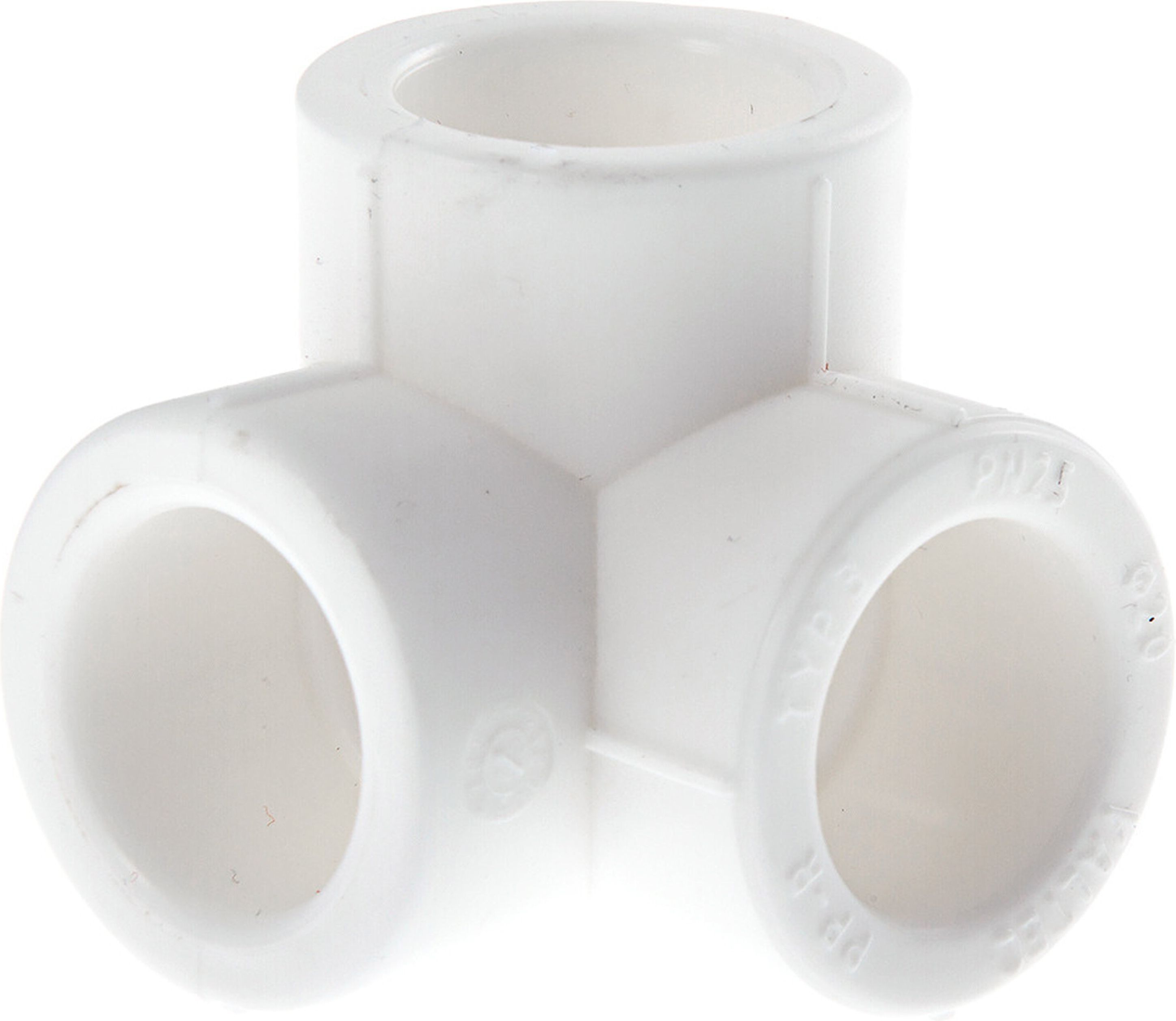 Изображение товара Тройник полипропиленовый VALTEC двухплоскостной 20 мм