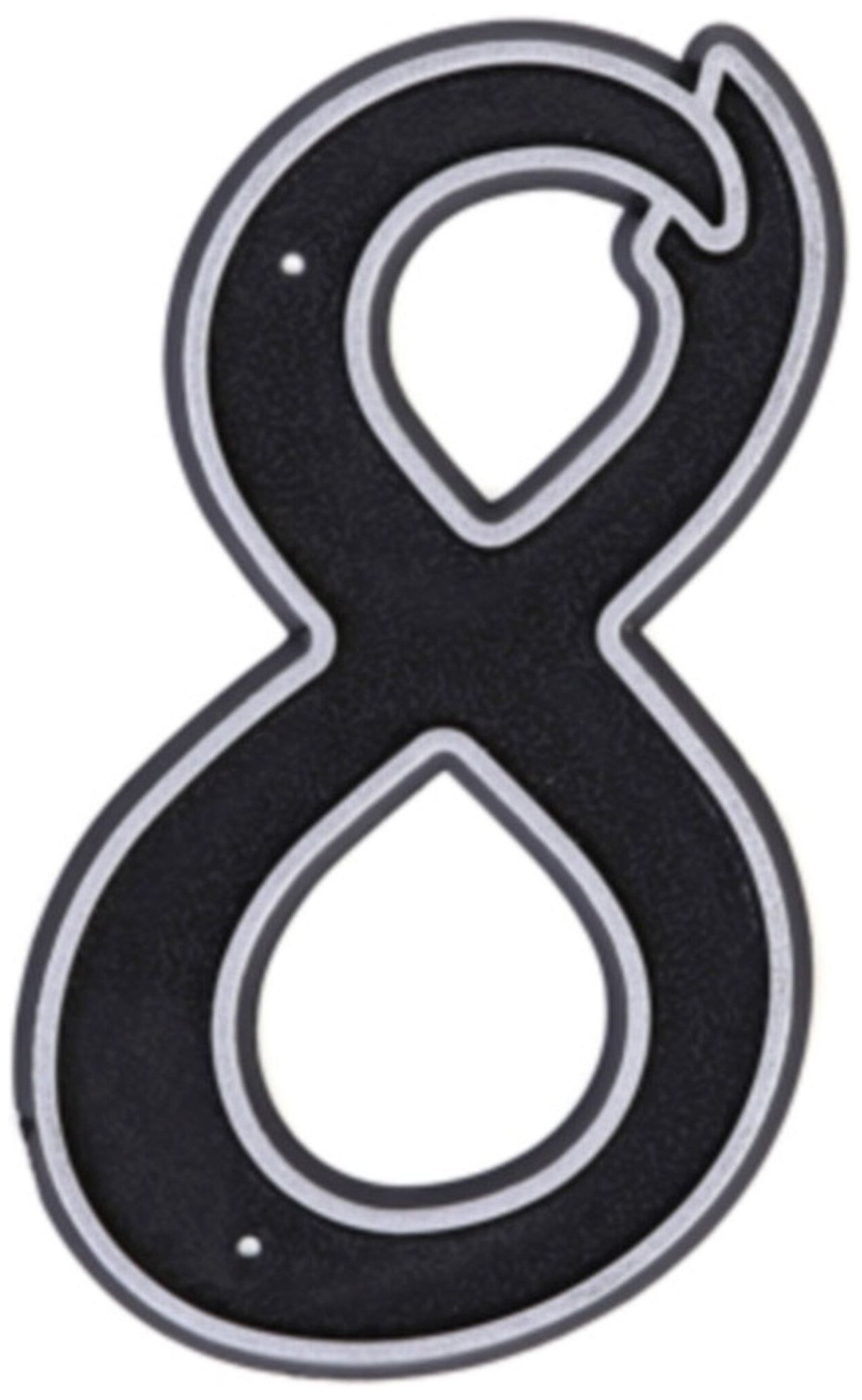 Изображение товара Цифра 8 Larvij 150х80 мм для нумерации помещений