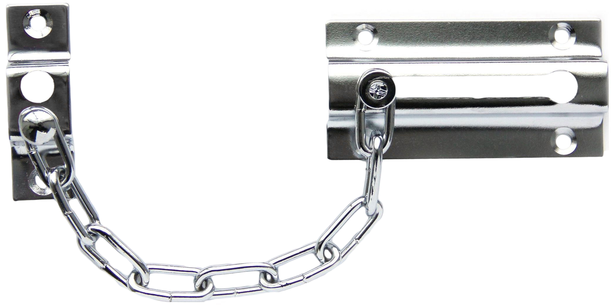 Изображение товара Накидная цепочка для двери Larvij L6301CH хром нержавеющая сталь безопасная