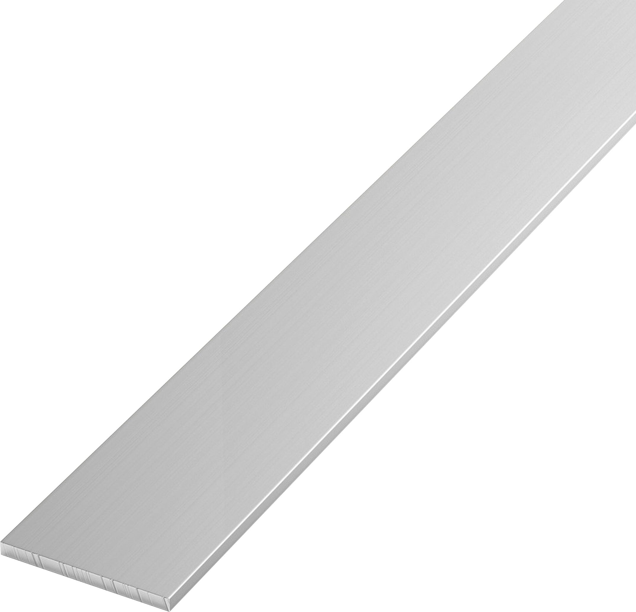 Изображение товара Полоса опорная ЛУКА алюминиевая 1000х20х2 мм серая