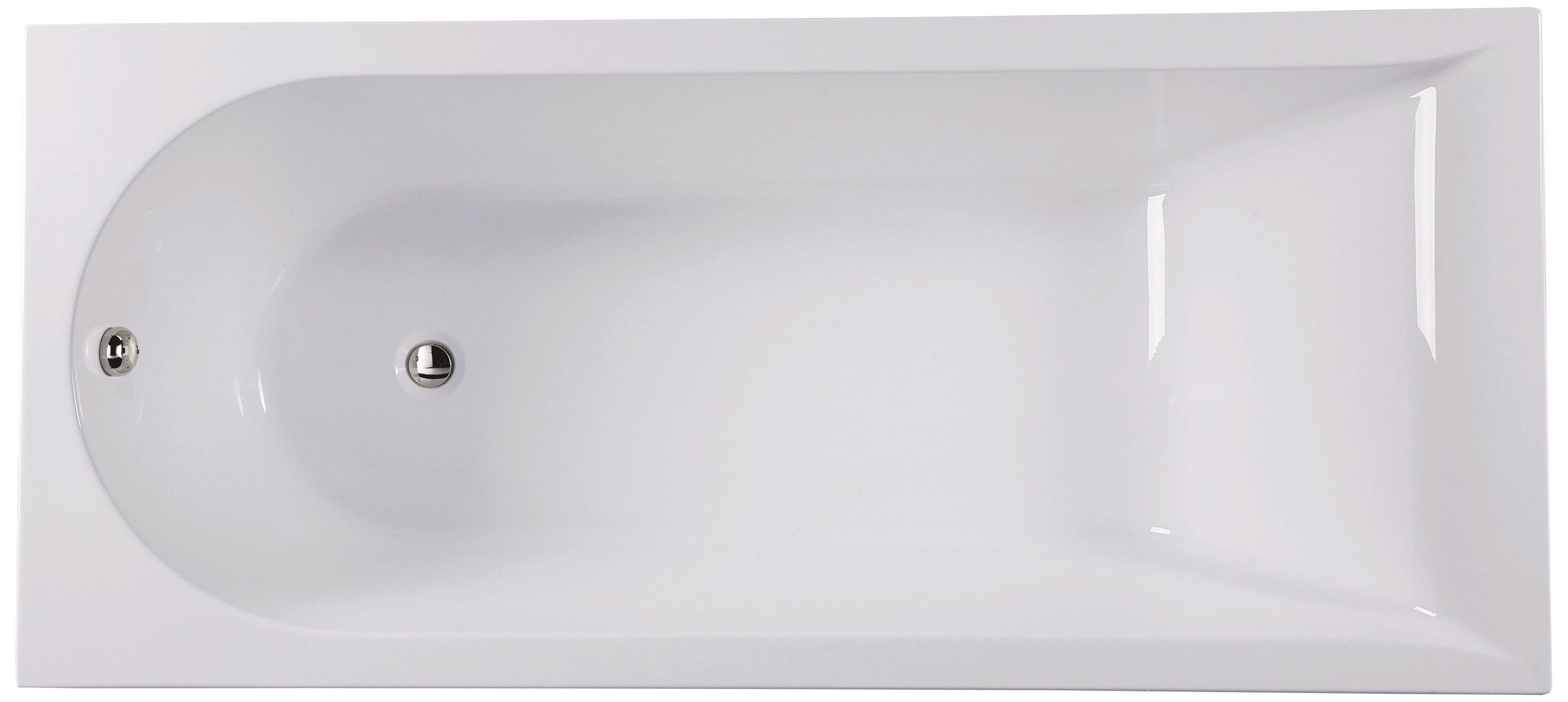 Изображение товара Акриловая ванна AM.PM Spirit W72A-170-070W-A2 170x70 см, современный дизайн и высокая прочность