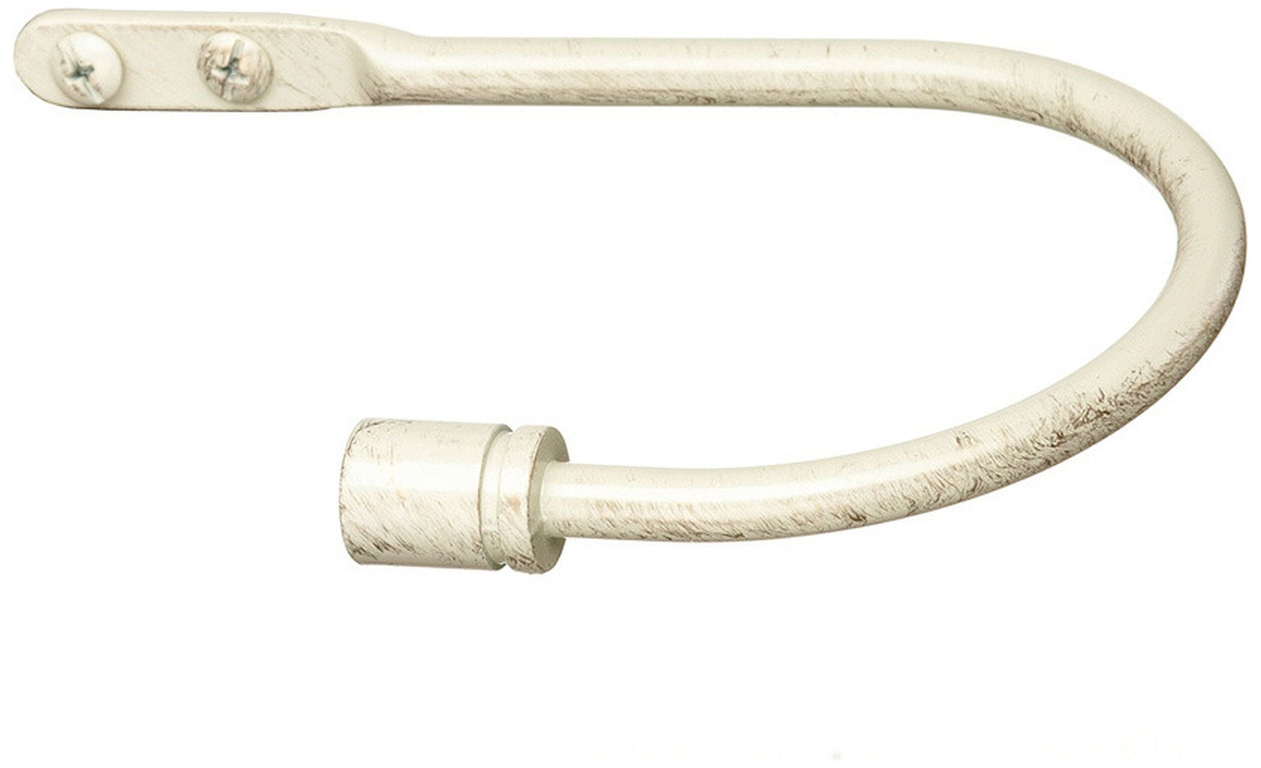 Изображение товара Подхват для штор HOME ACCESSORY стальной сплав белый классик 1 шт