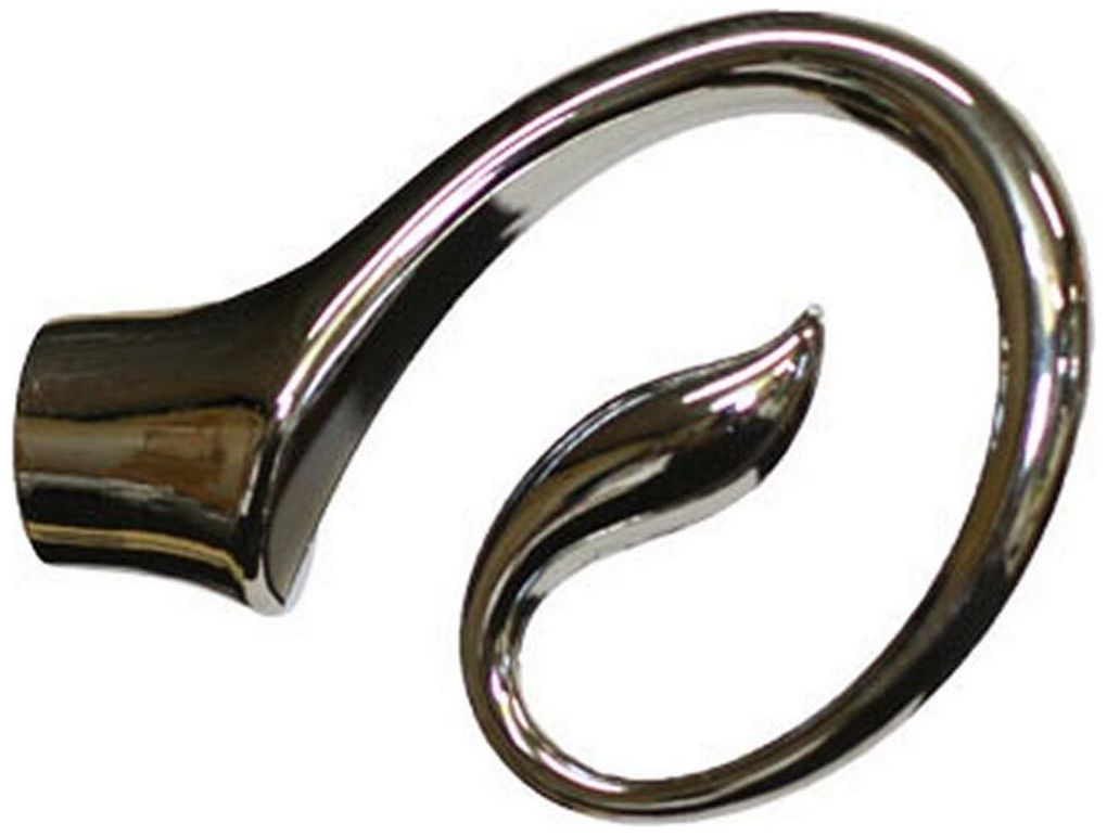 Изображение товара Наконечник для карниза ORBIS Крюк d16 стальной сплав хром