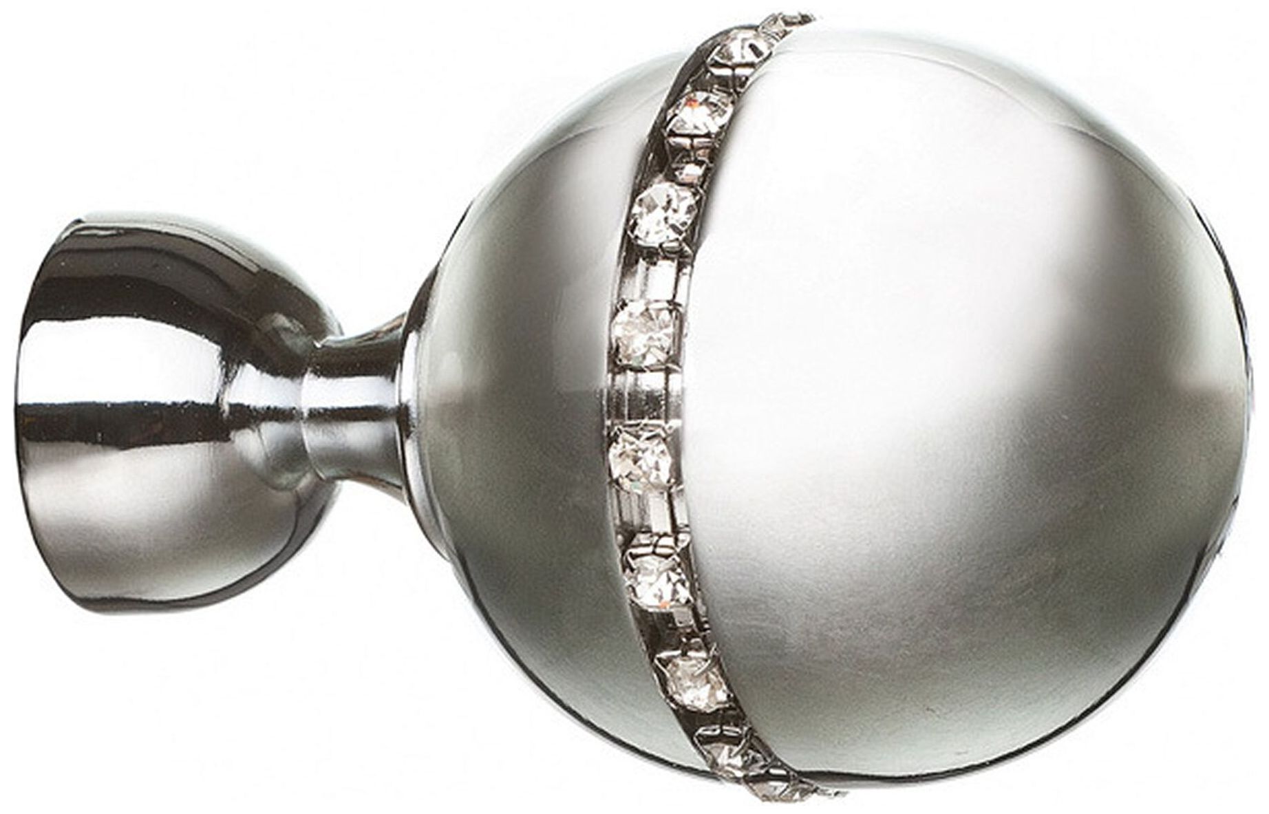 Изображение товара Наконечник для карниза Home Access алюминий хром d20 шар 1 шт