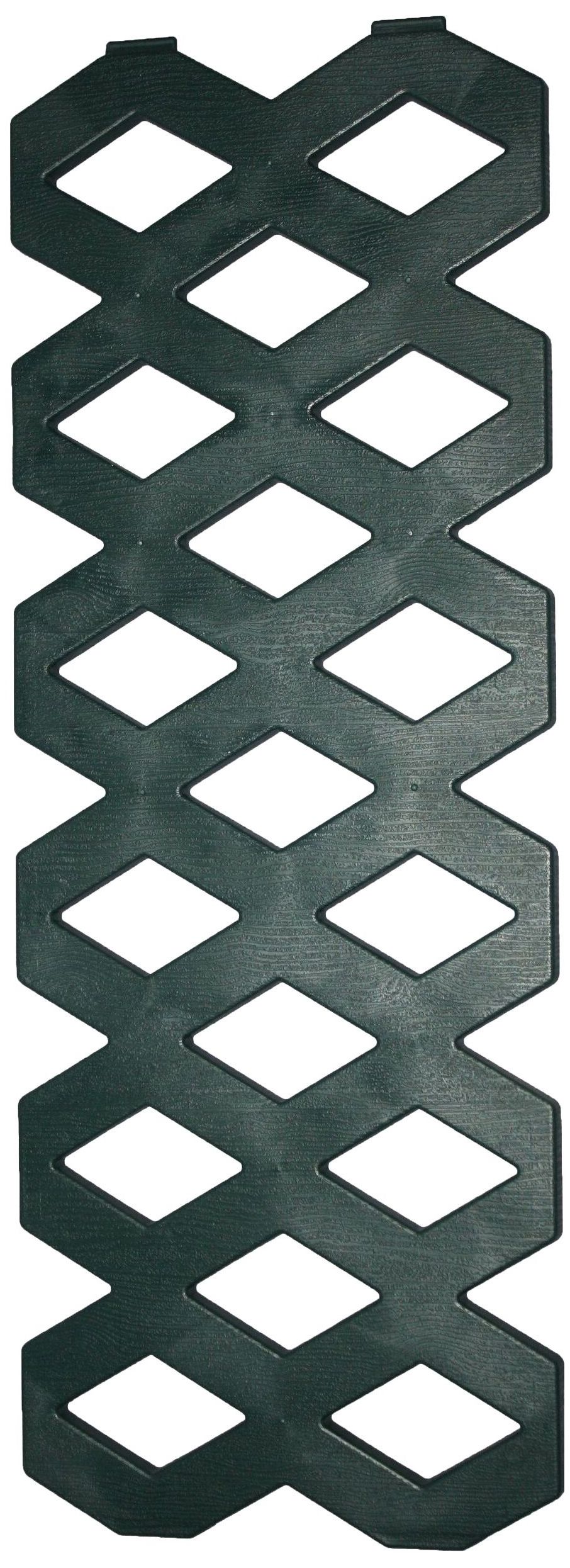 Изображение товара Забор для клумб 60x20x2 см зеленый