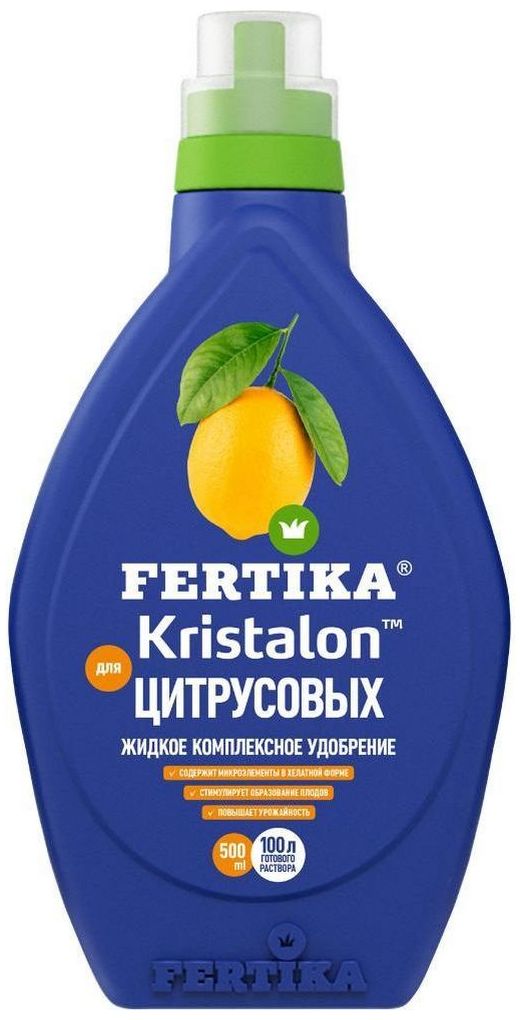 Изображение товара Удобрение комплексное FERTIKA Кристалон для цитрусовых 0,5 л