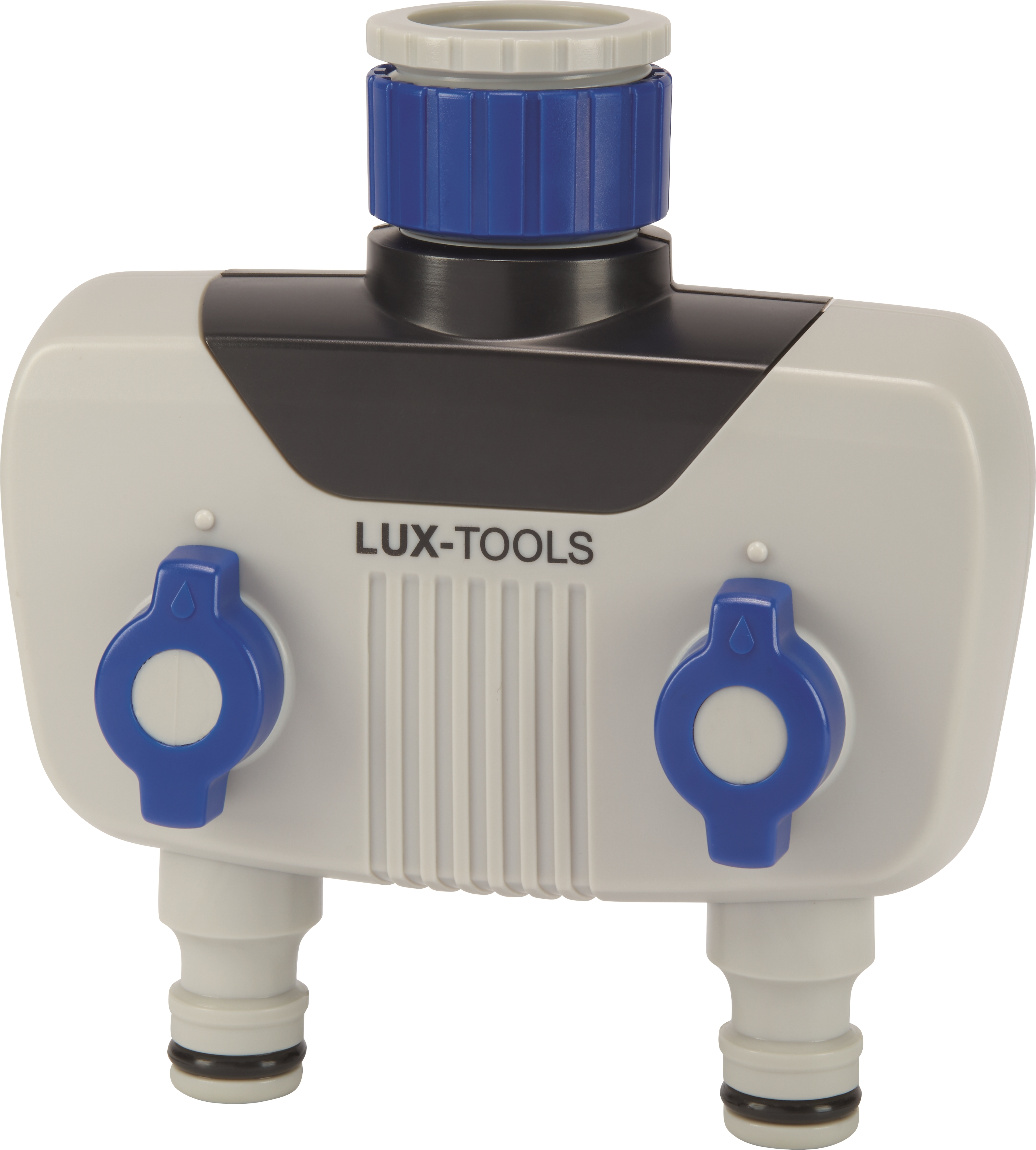 Изображение товара Распределитель двухканальный LUX-TOOLS 1"-3/4" для системы полива