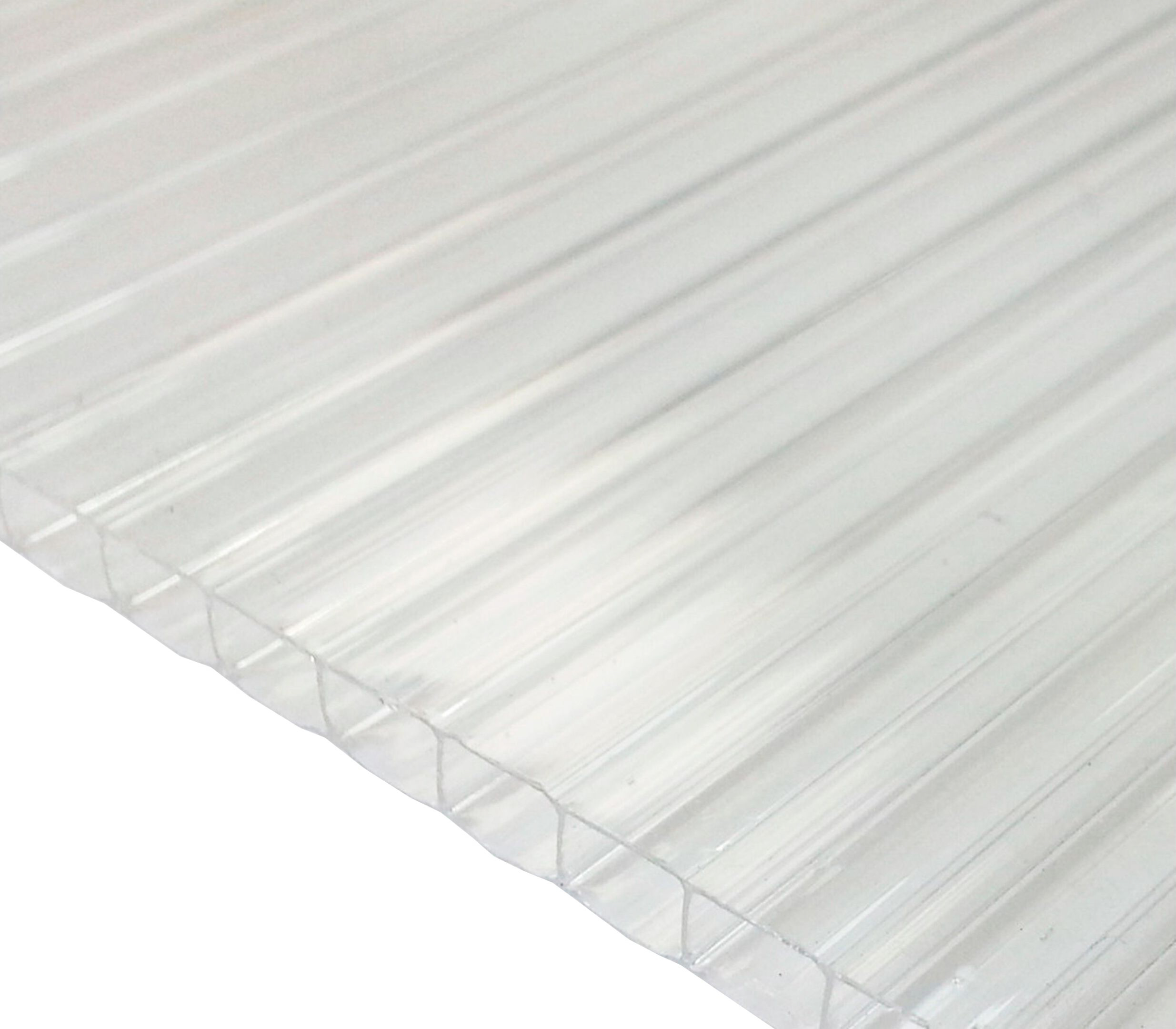 Изображение товара Поликарбонат сотовый прозрачный 4 мм 6 м