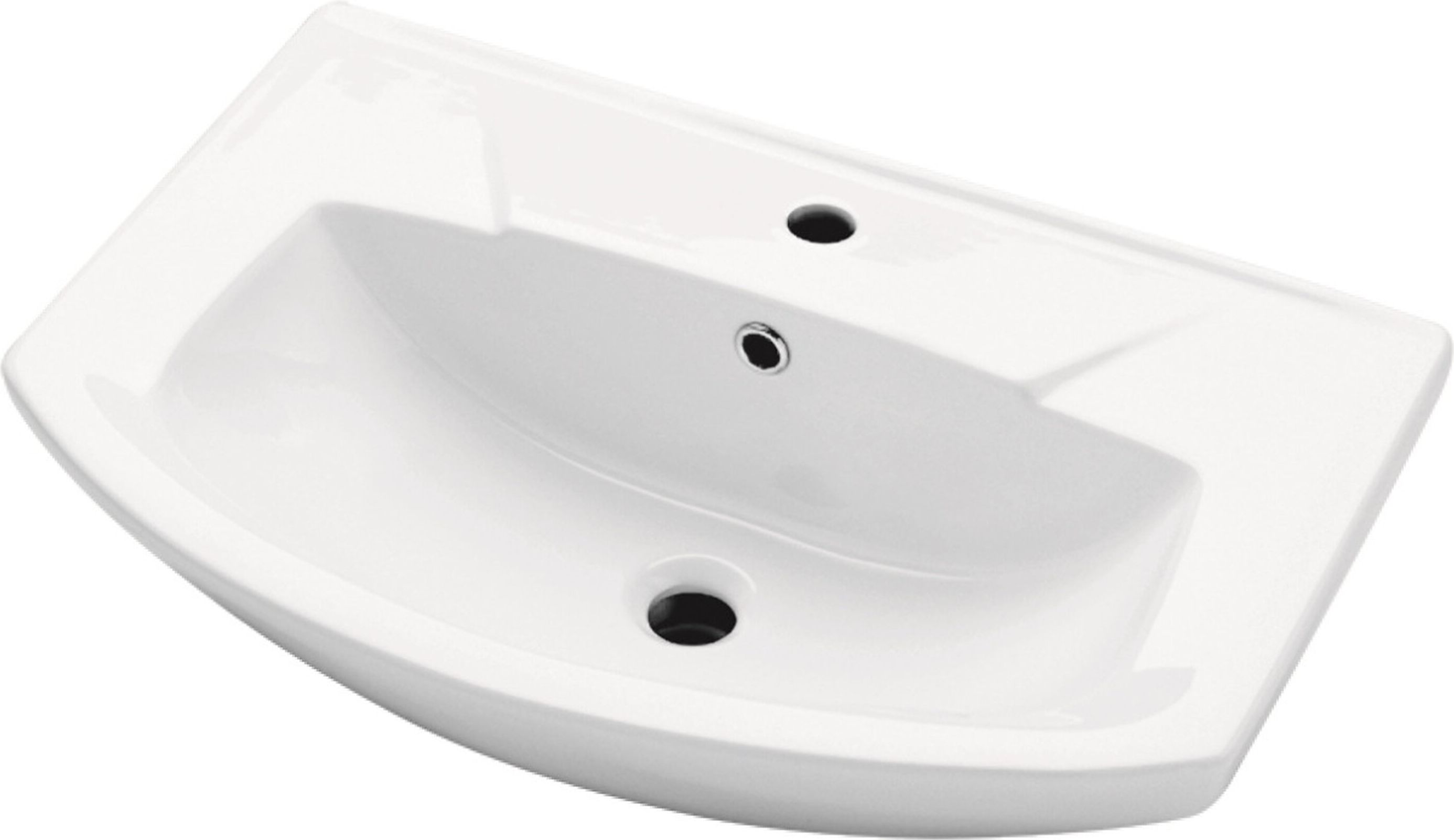 Изображение товара Раковина врезная DREJA Элегант 66 см - белая фаянс