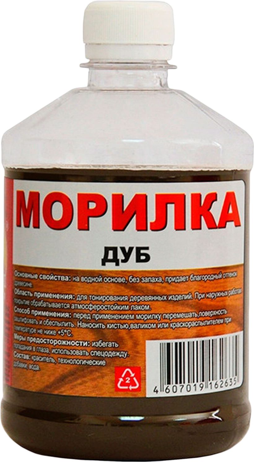 Изображение товара Морилка глубокого проникновения ВЕРШИНА глянцевая 0,5 л дуб для дерева