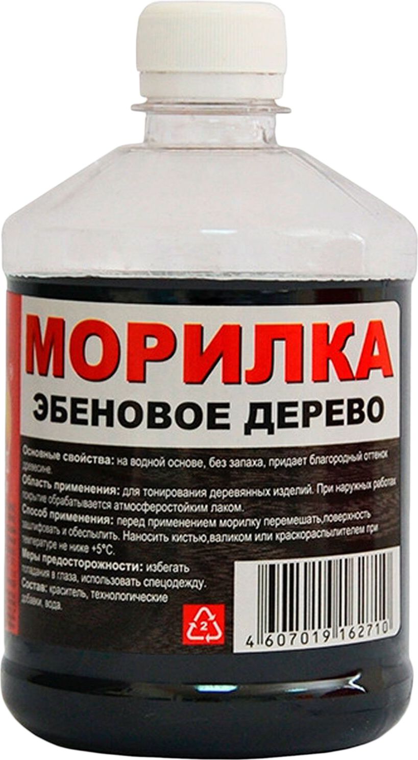 Изображение товара Морилка глубокого проникновения ВЕРШИНА глянцевая 0,5 л эбеновое дерево
