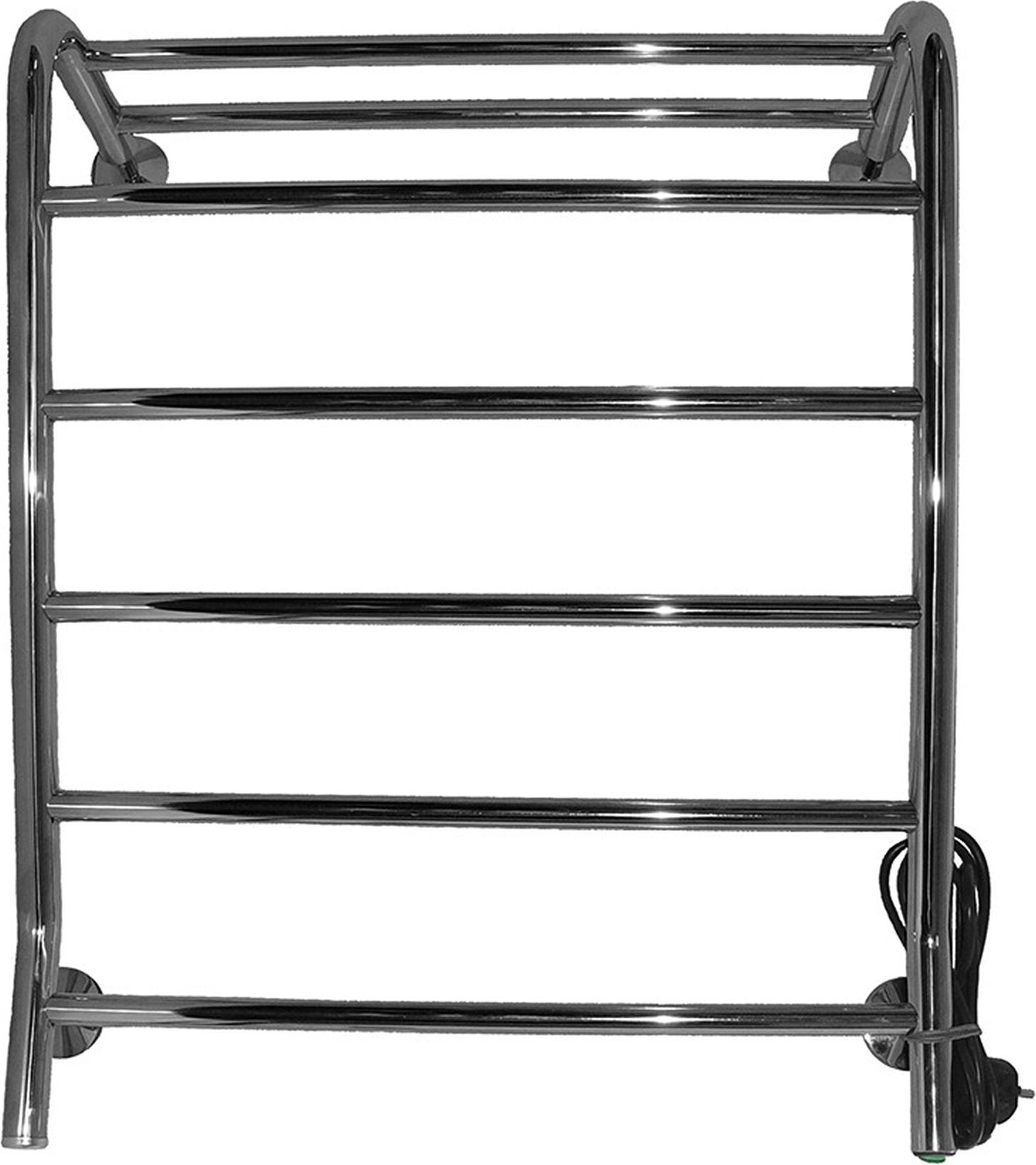 Изображение товара Электрический полотенцесушитель Арго ОРИОН-7 нержавеющая сталь 500х600 мм