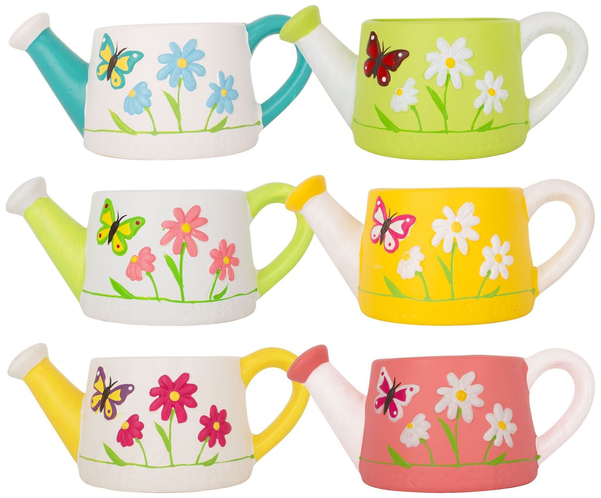 Изображение товара Кашпо GARDEN SHOW Лейка d9 h9 см керамическое в ассортименте