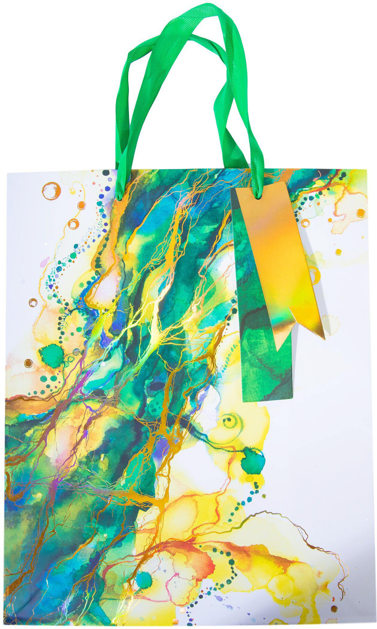 Изображение товара Подарочный пакет Арт и Дизайн 26х12х32 см в ассортименте