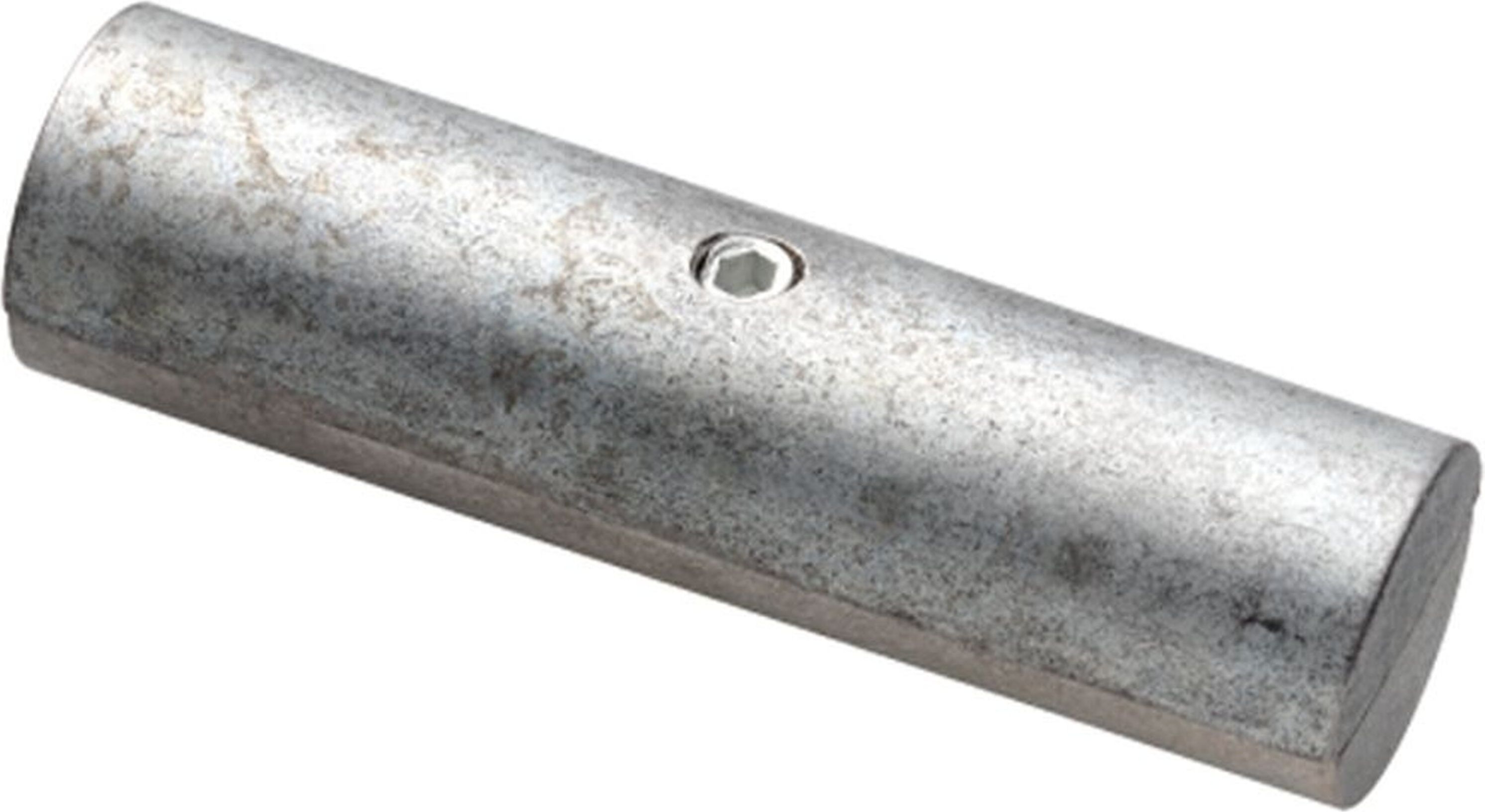 Изображение товара Мебельная трубка Tech-KREP ELEMENT цинк серый 1,8х2,5 см для крепления мебели и выставочных констру