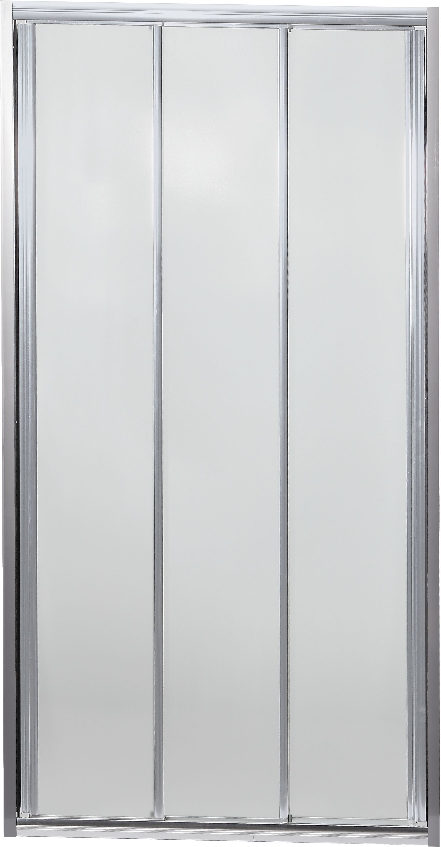 Изображение товара Душевая дверь OBI Deco-Line Nonza 80x180 см Раздвижная из алюминия