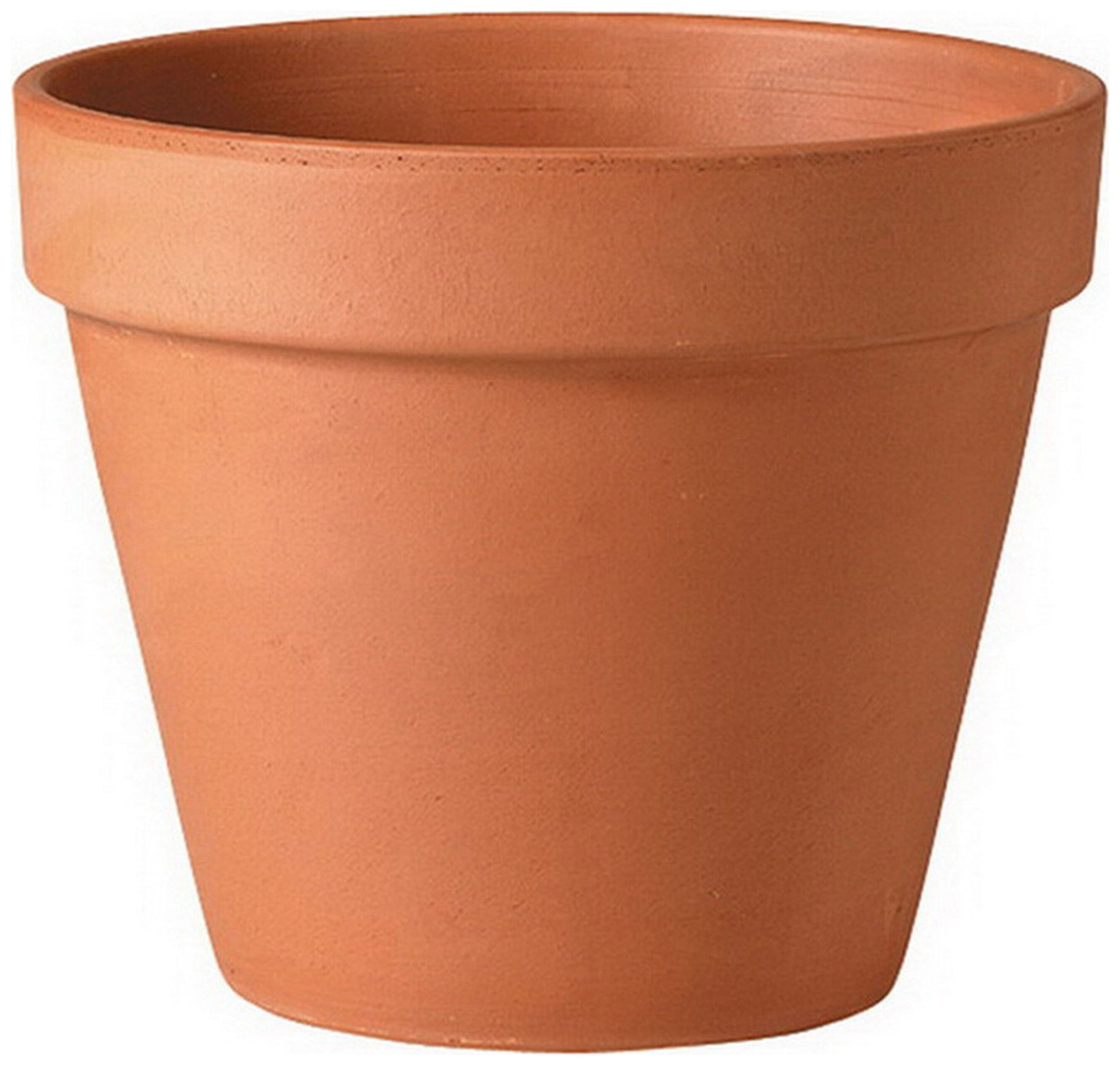 Изображение товара Горшок Deroma VASO d15 см керамический коричневый светлый