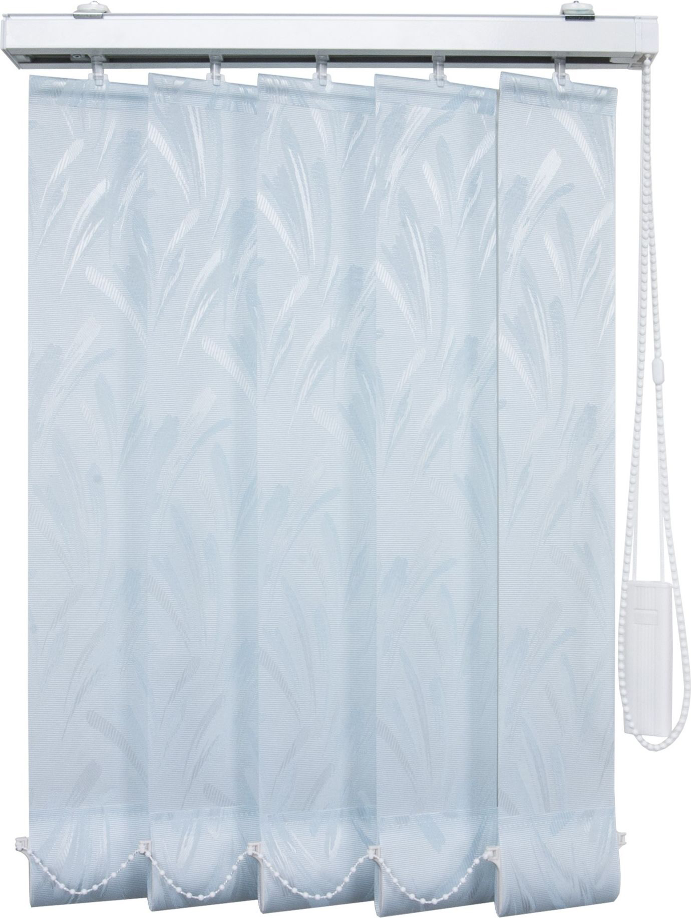 Изображение товара Вертикальные жалюзи Палома 9х180 см голубые от бренда Уют текстильные