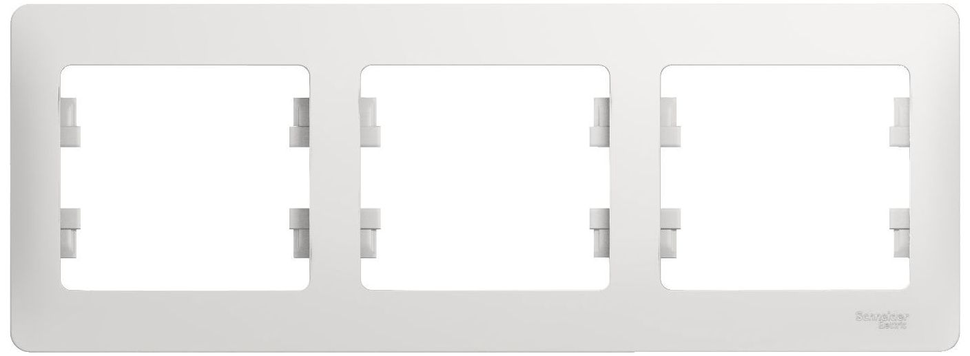 Изображение товара Рамка 3 поста Schneider Electric GLOSSА белый