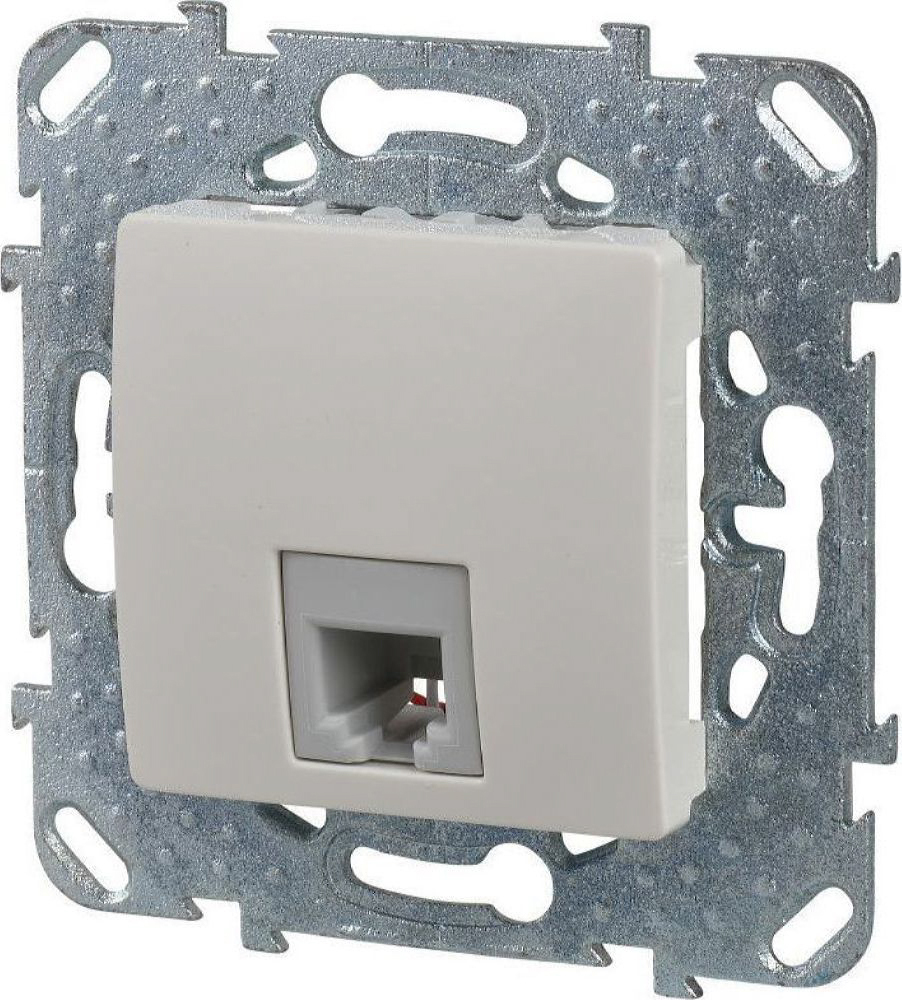 Изображение товара Розетка RJ-11 1 пост Schneider Electric Unica кремовый
