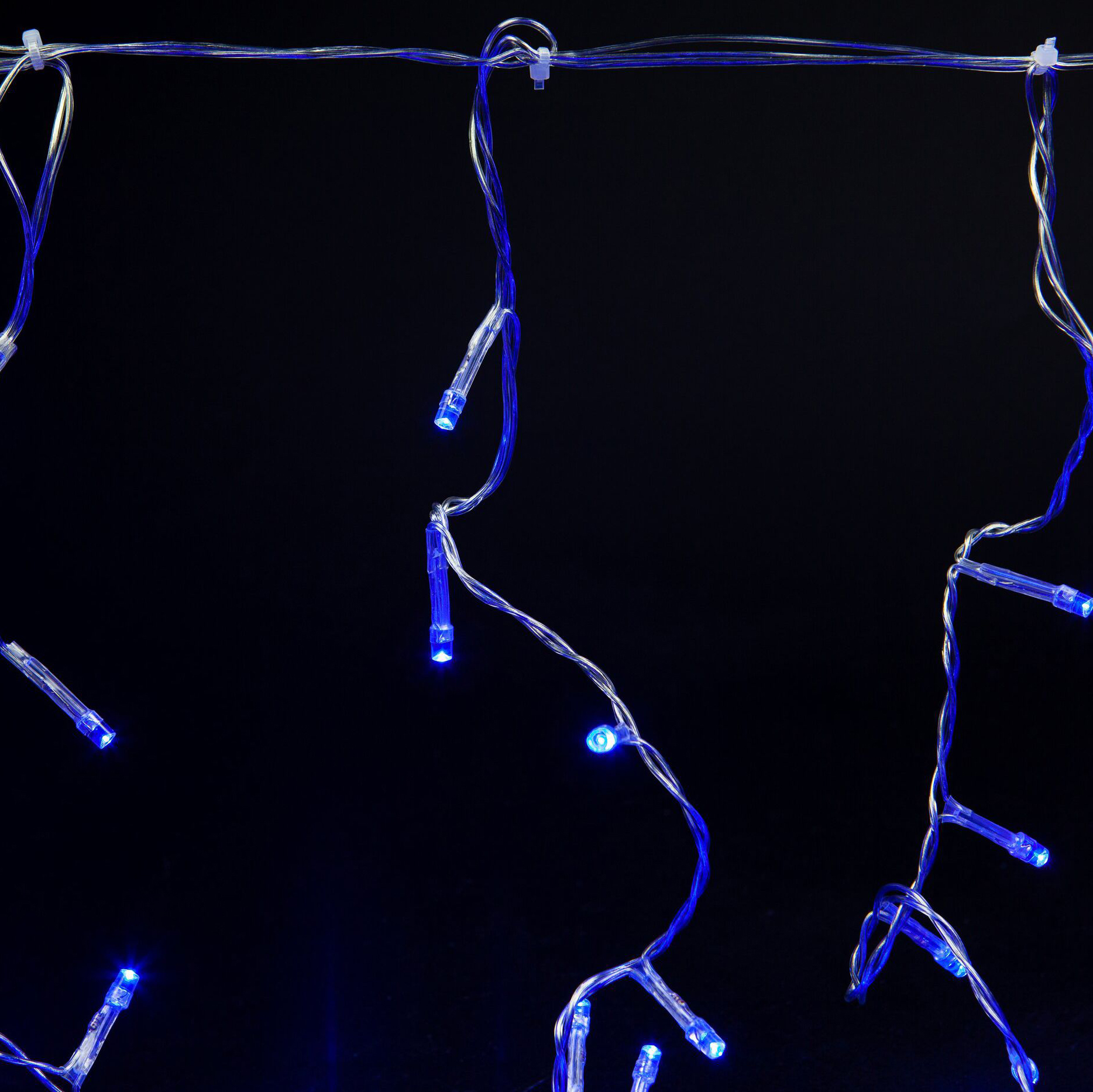 Изображение товара Гирлянда внутренняя занавес 544 LED синий 2,2 м