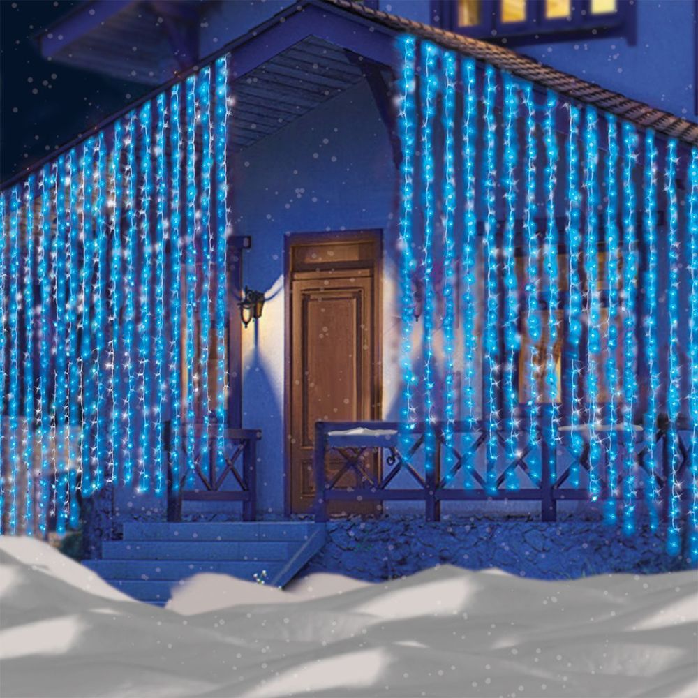 Изображение товара Гирлянда универсальная занавес B&H 925 LED синий 2,4 м