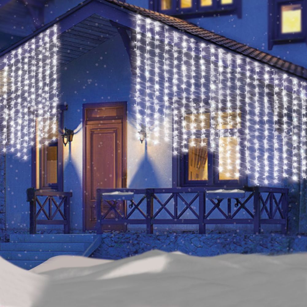 Изображение товара Гирлянда универсальная занавес B&H 625 LED белый 2,4 м