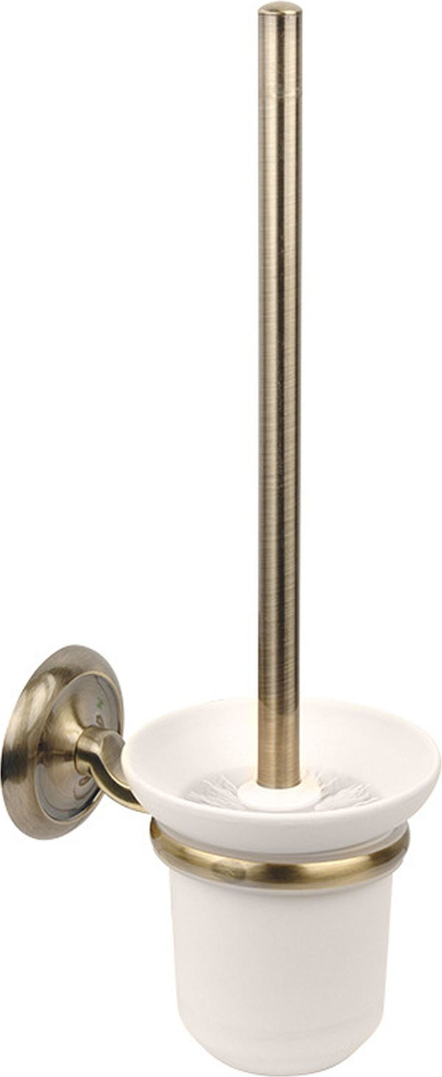 Изображение товара Ерш туалетный Verran Antico с латунным покрытием настенный