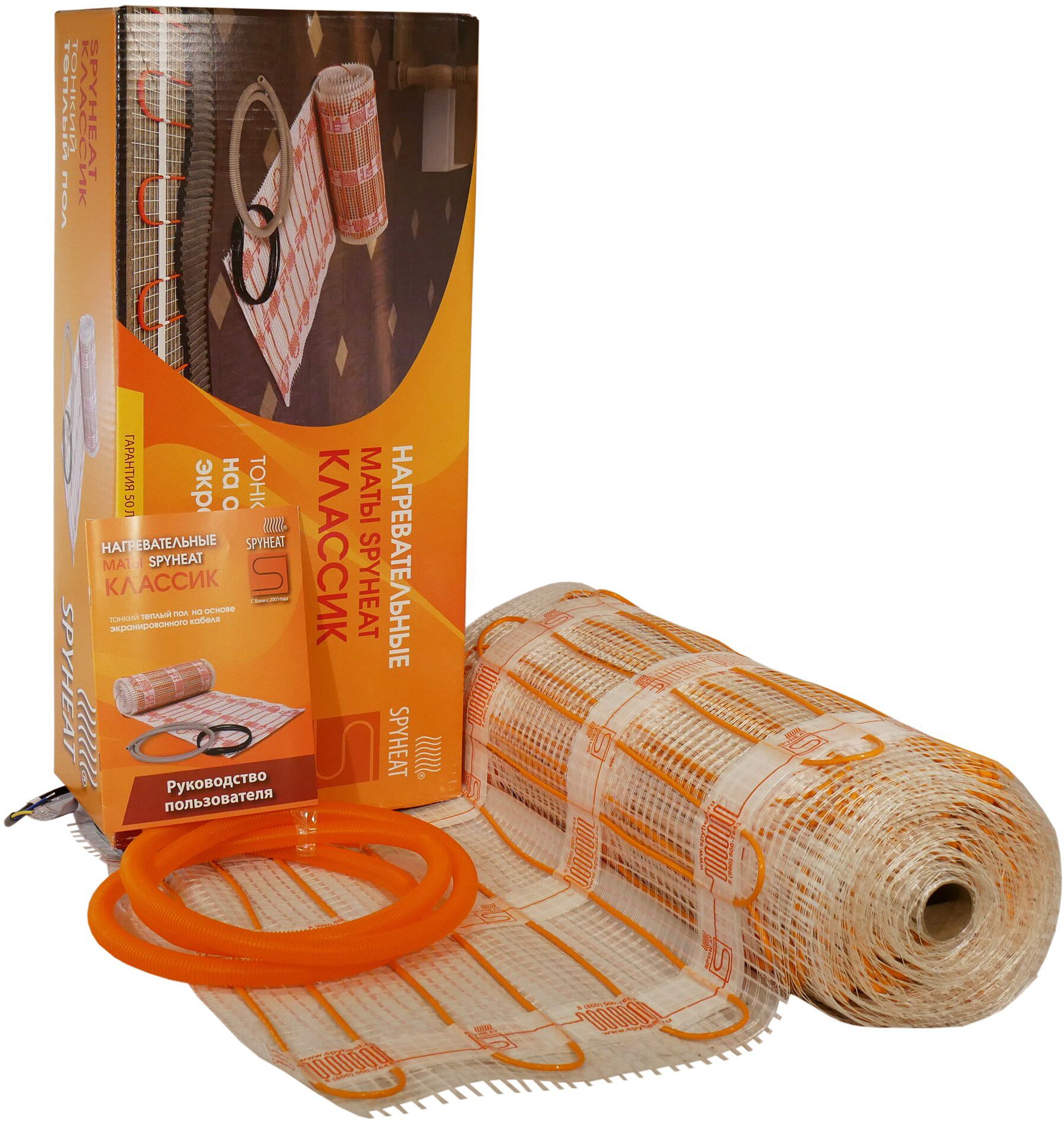 Изображение товара Комплект теплого пола кабельный SPYHEAT КЛАССИК SHMD-8-2400 16 кв.м
