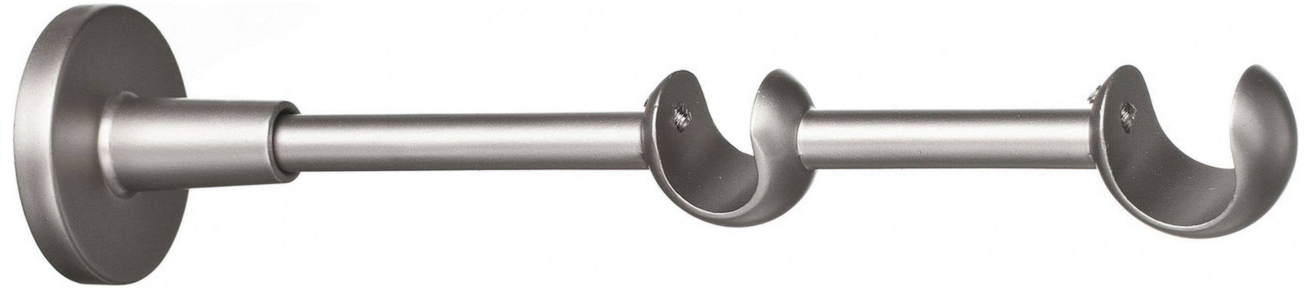 Изображение товара Держатель для карниза 1 ряд HOME ACCESSORY сталь серебряный d20 мм 20 см