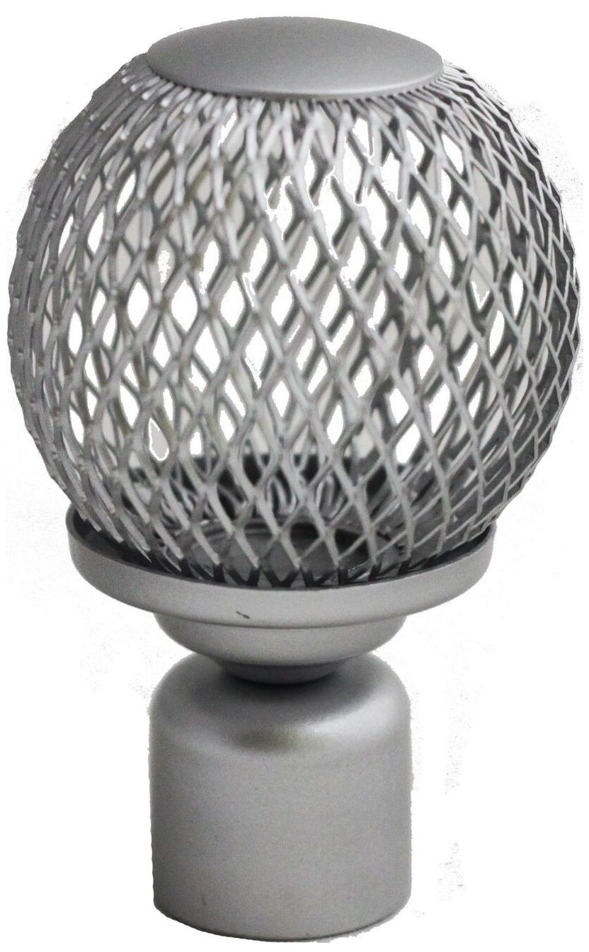 Изображение товара Наконечник для карниза HOME ACCESSORY сетка из стального сплава 140 мм