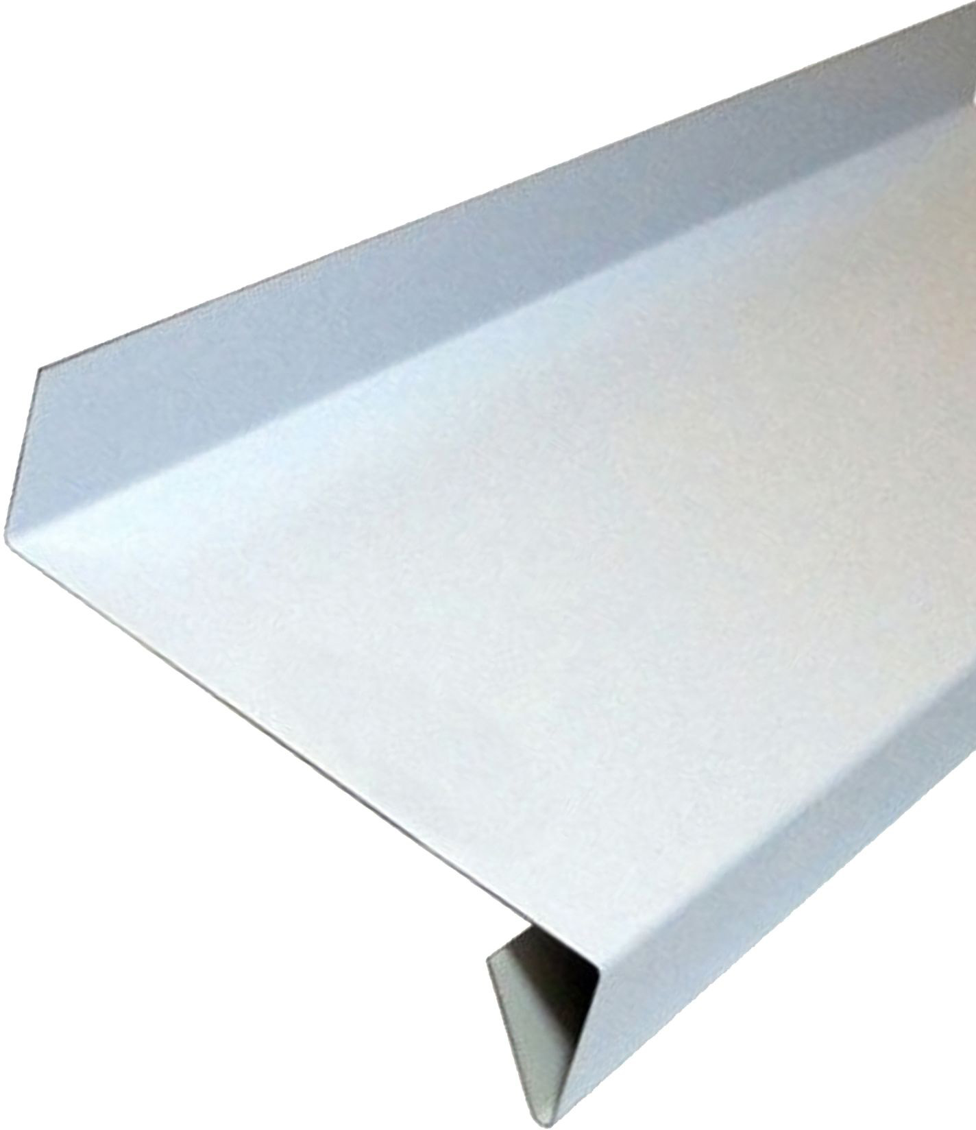 Изображение товара Отлив для окна стальной оцинкованный белый 150x1500