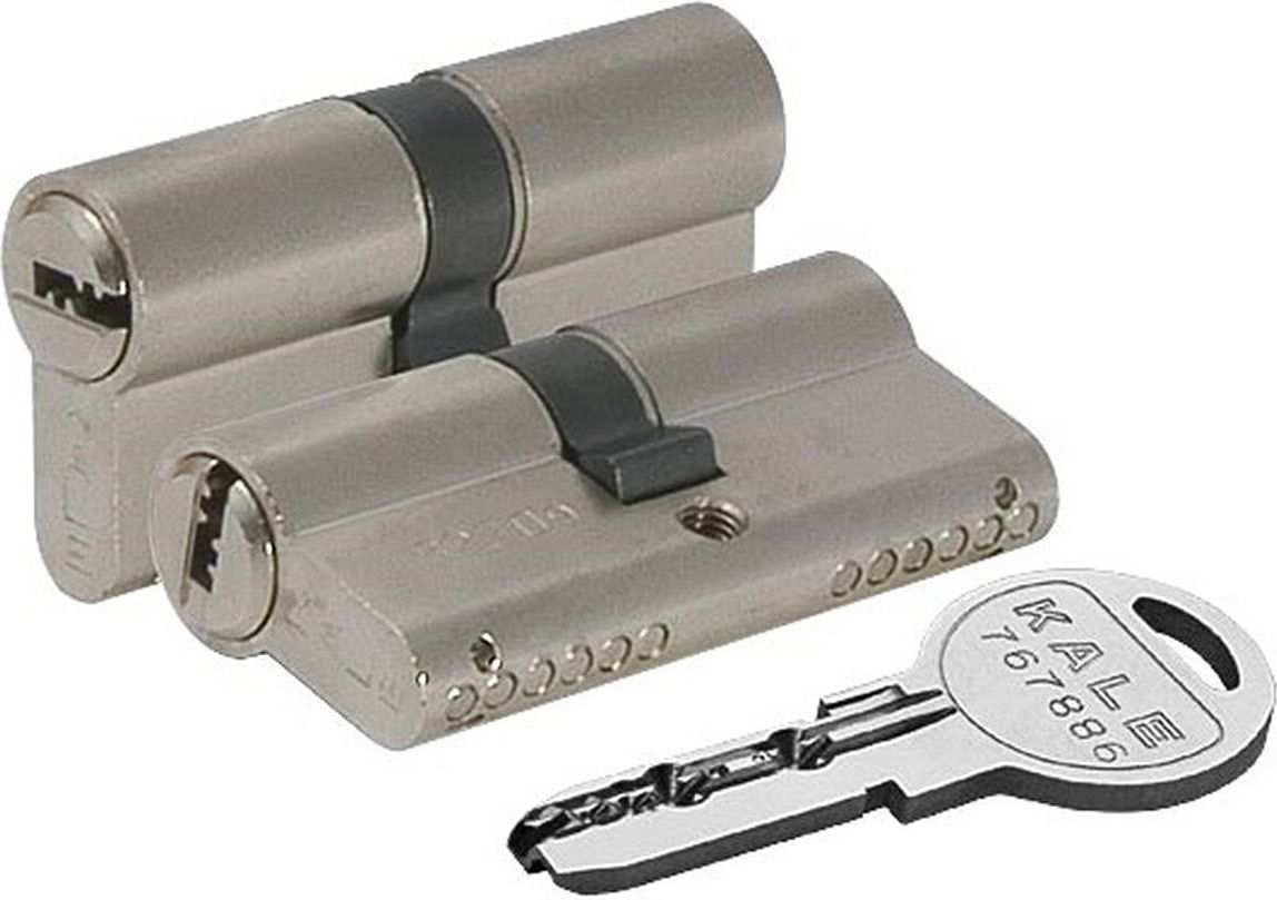Изображение товара Цилиндр Kale Kilit 164 SN 68 мм никель для входных дверей