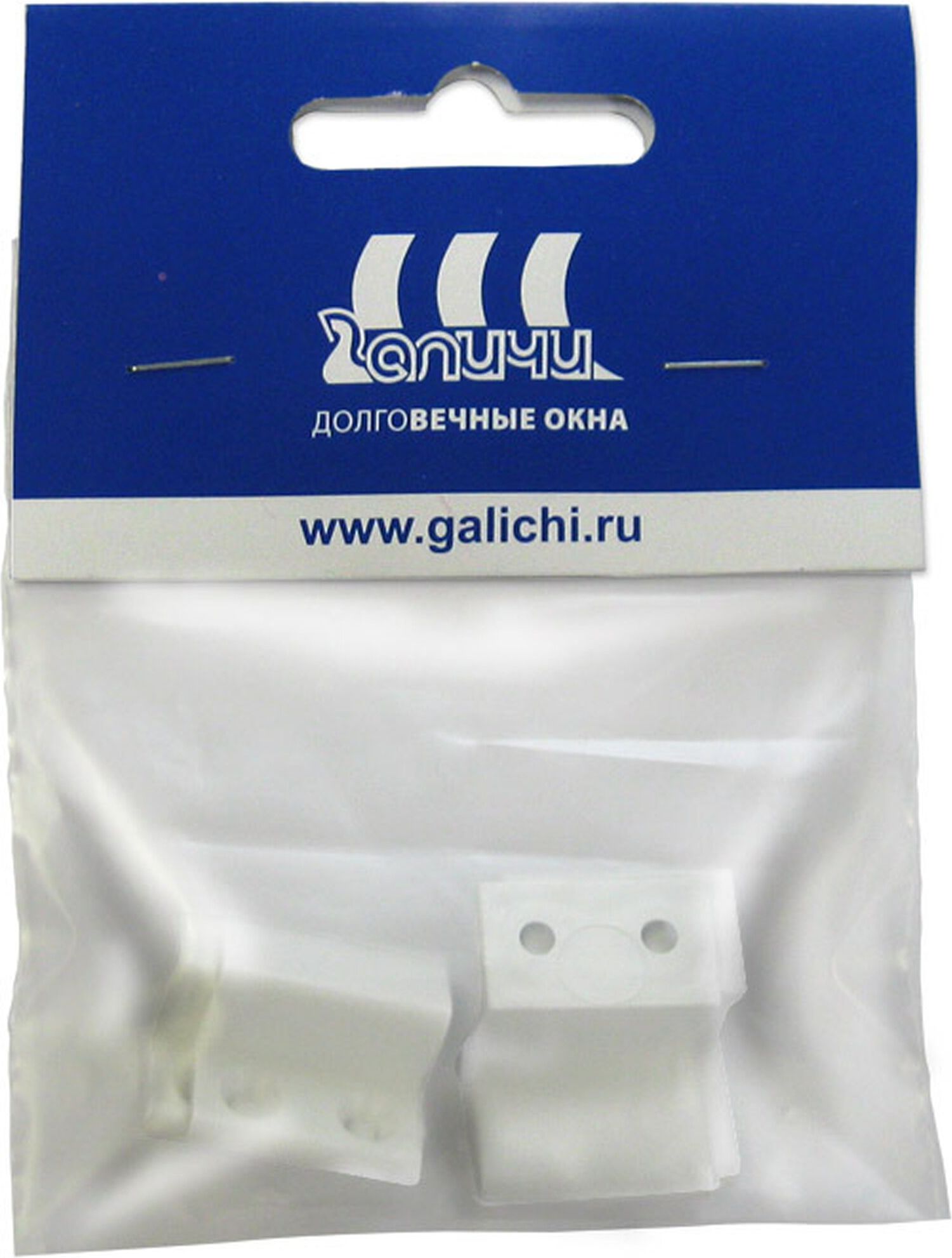 Изображение товара Комплект креплений для москитных сеток Galichi белый 4 шт
