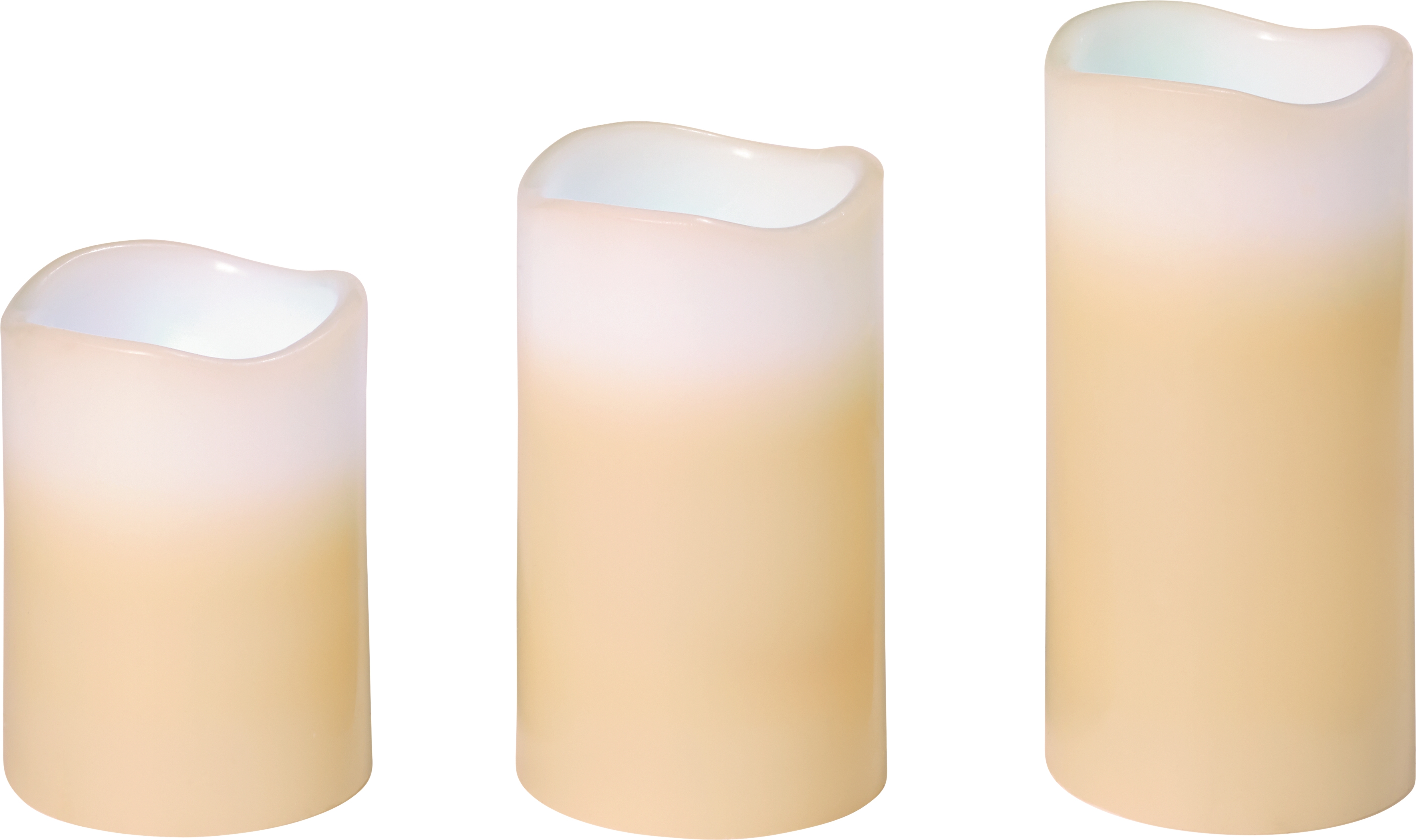 Изображение товара Набор свечей 3 LED 3 шт