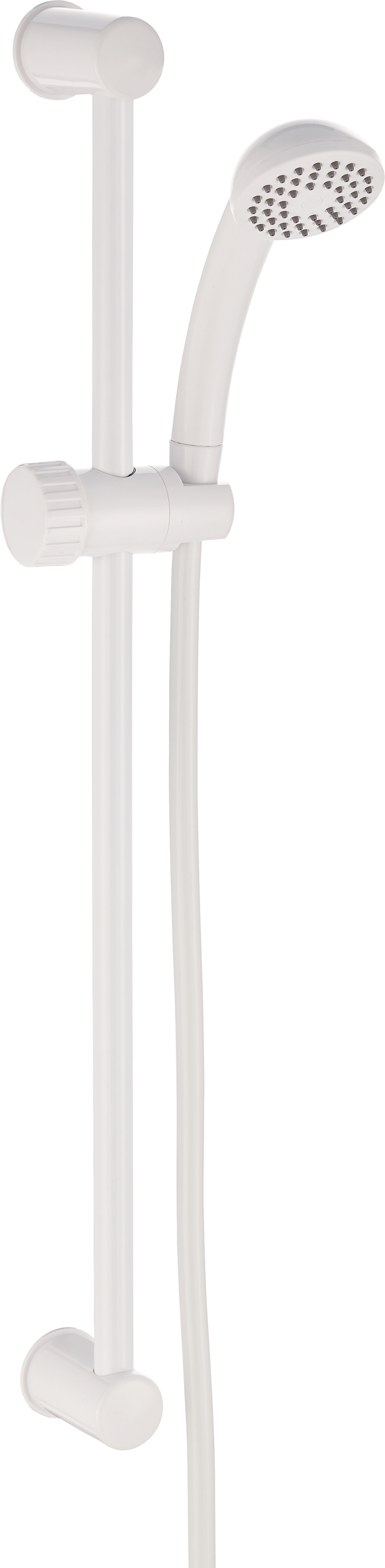 Изображение товара Душевой гарнитур OBI Deco-Line белый с глянцевым покрытием и одним режимом воды