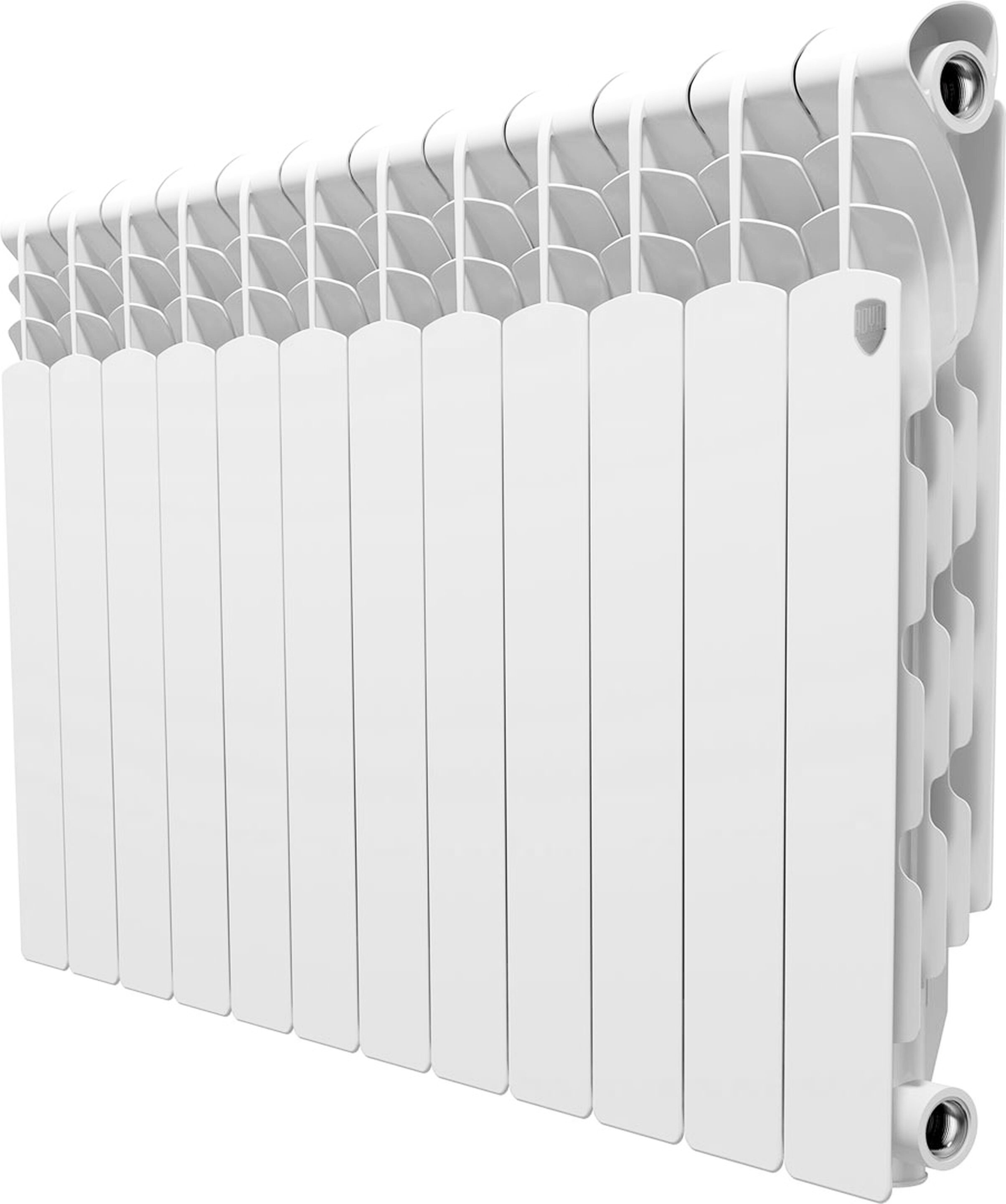 Изображение товара Радиатор алюминиевый Royal Thermo Revolution 500 боковое подключение 12 секции