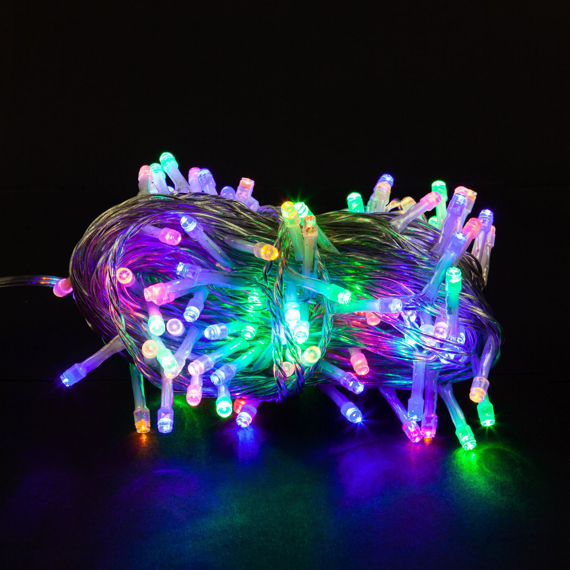 Изображение товара Гирлянда SH LIGHTS 120 LED многоцветная 12 м