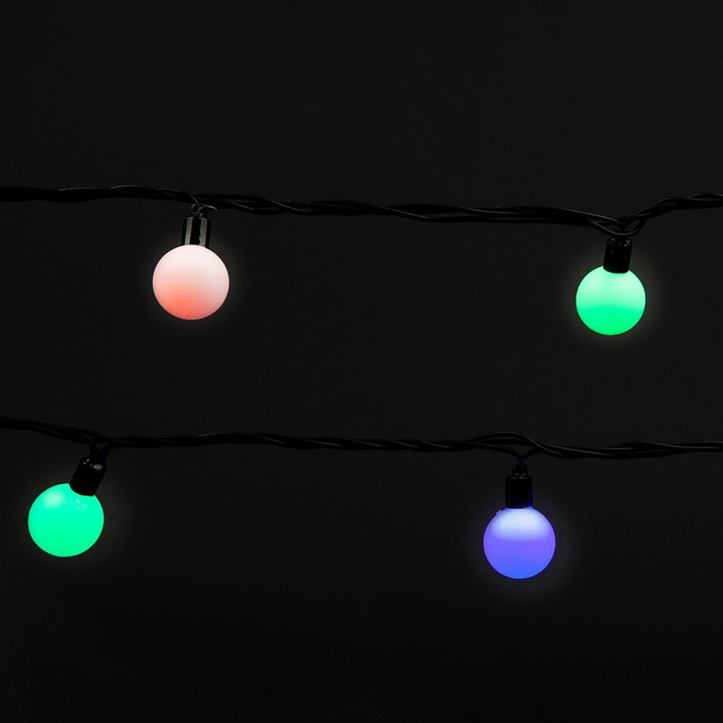 Изображение товара Гирлянда внутренняя нить SH LIGHTS 50 LED многоцветная 7,5 м для декорирования дома