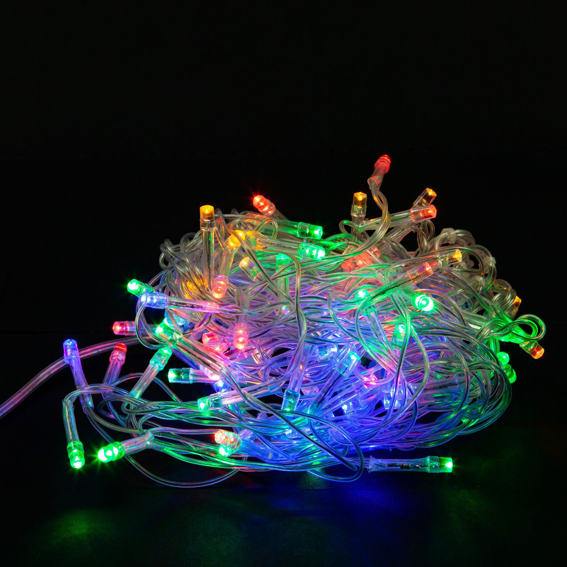 Изображение товара Гирлянда внутренняя бахрома SH LIGHTS 80 LED многоцветный 2 м