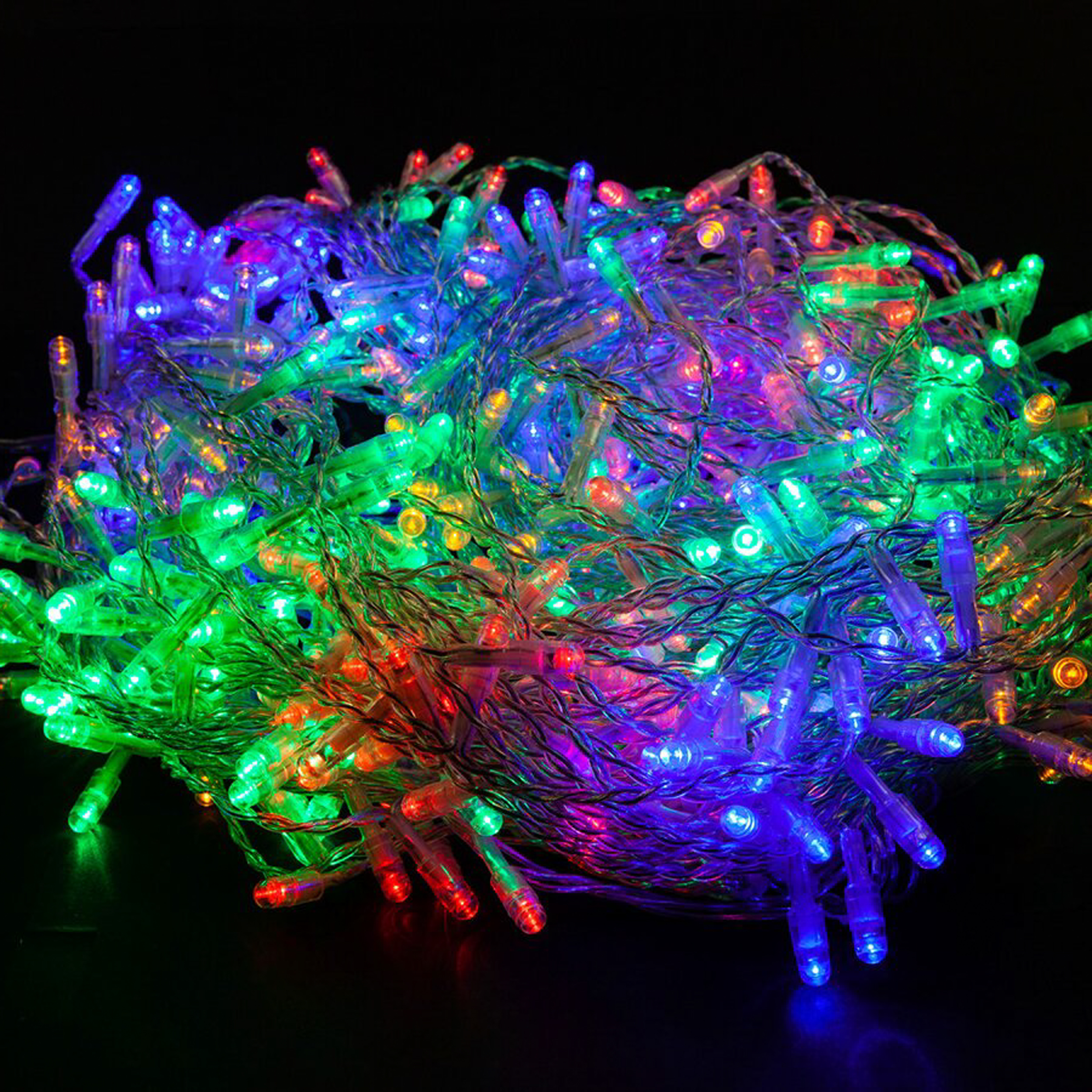 Изображение товара Гирлянда внешняя занавес SH LIGHTS 500 LED многоцветная 2,5 м для улицы