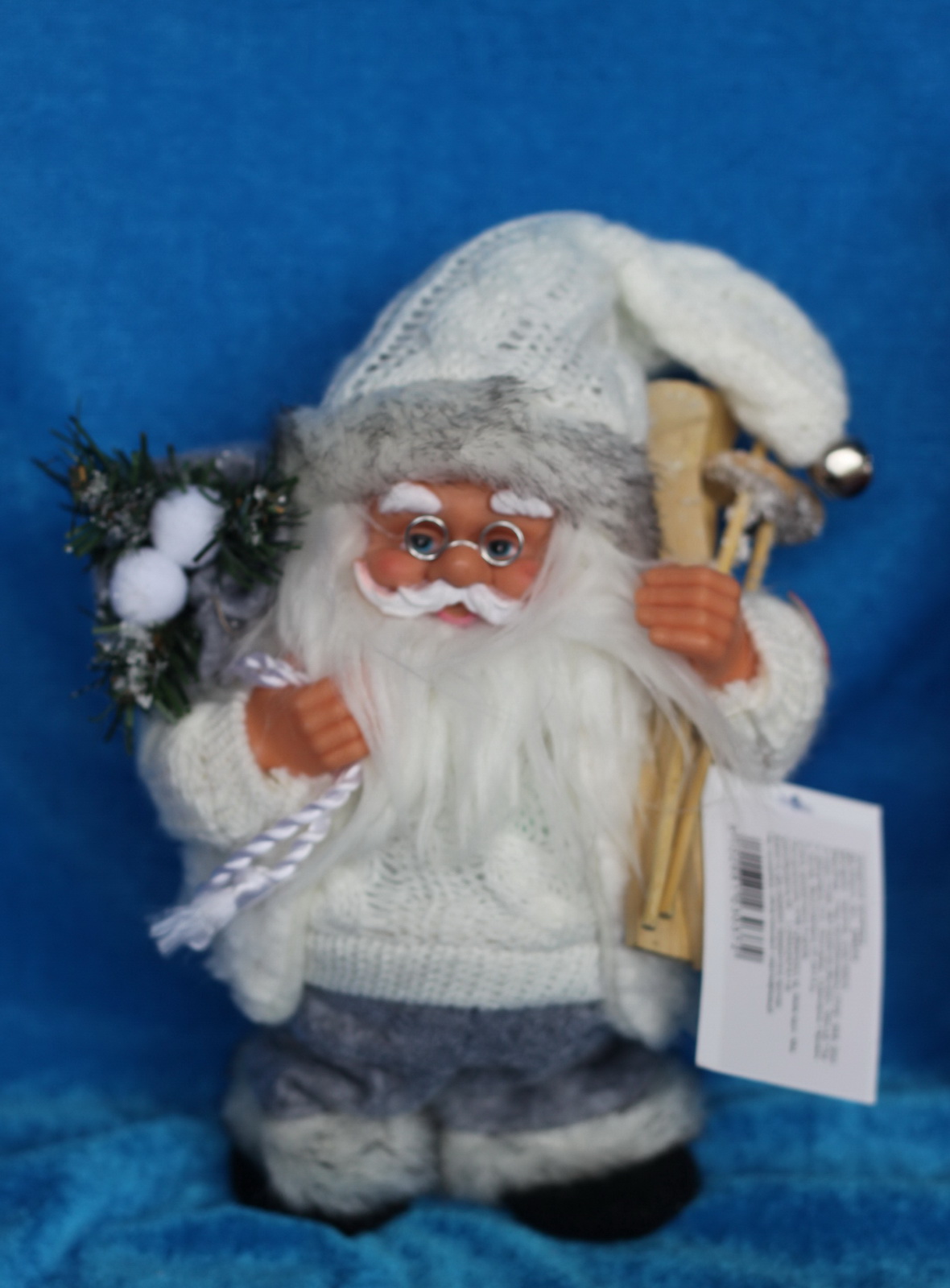 Изображение товара Украшение музыкальное Дед мороз 18 см - новогодний декор интерьера