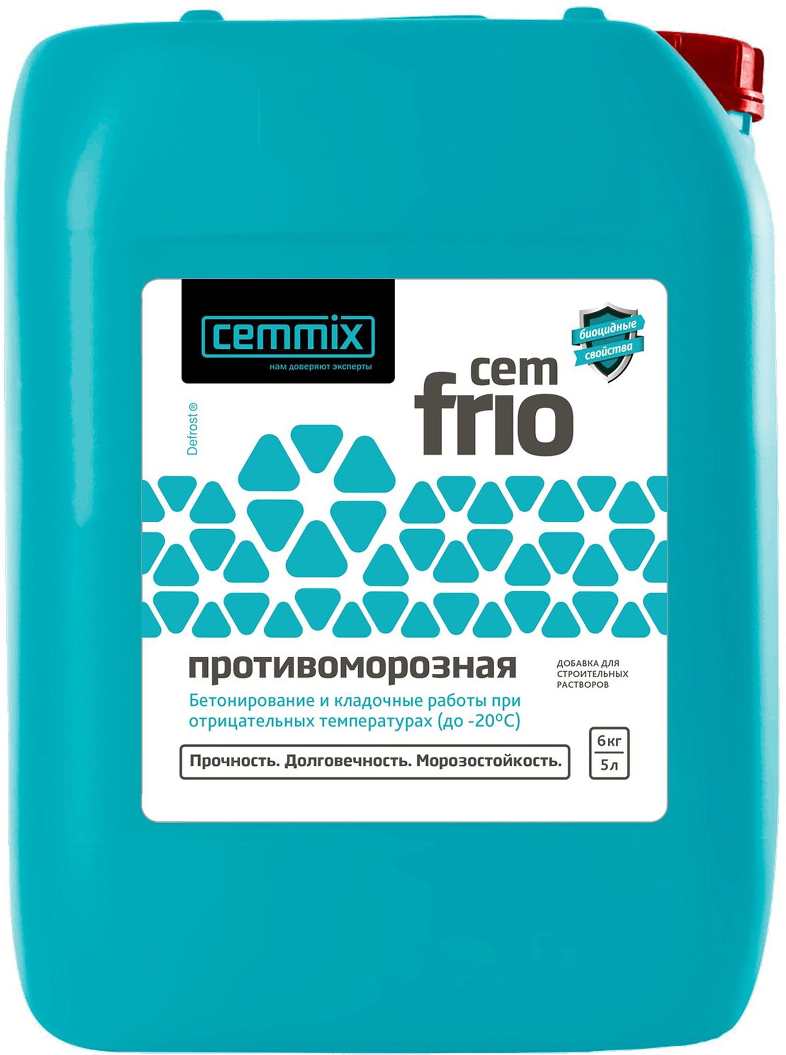 Изображение товара Противоморозная добавка Cemmix CemFrio 5 л