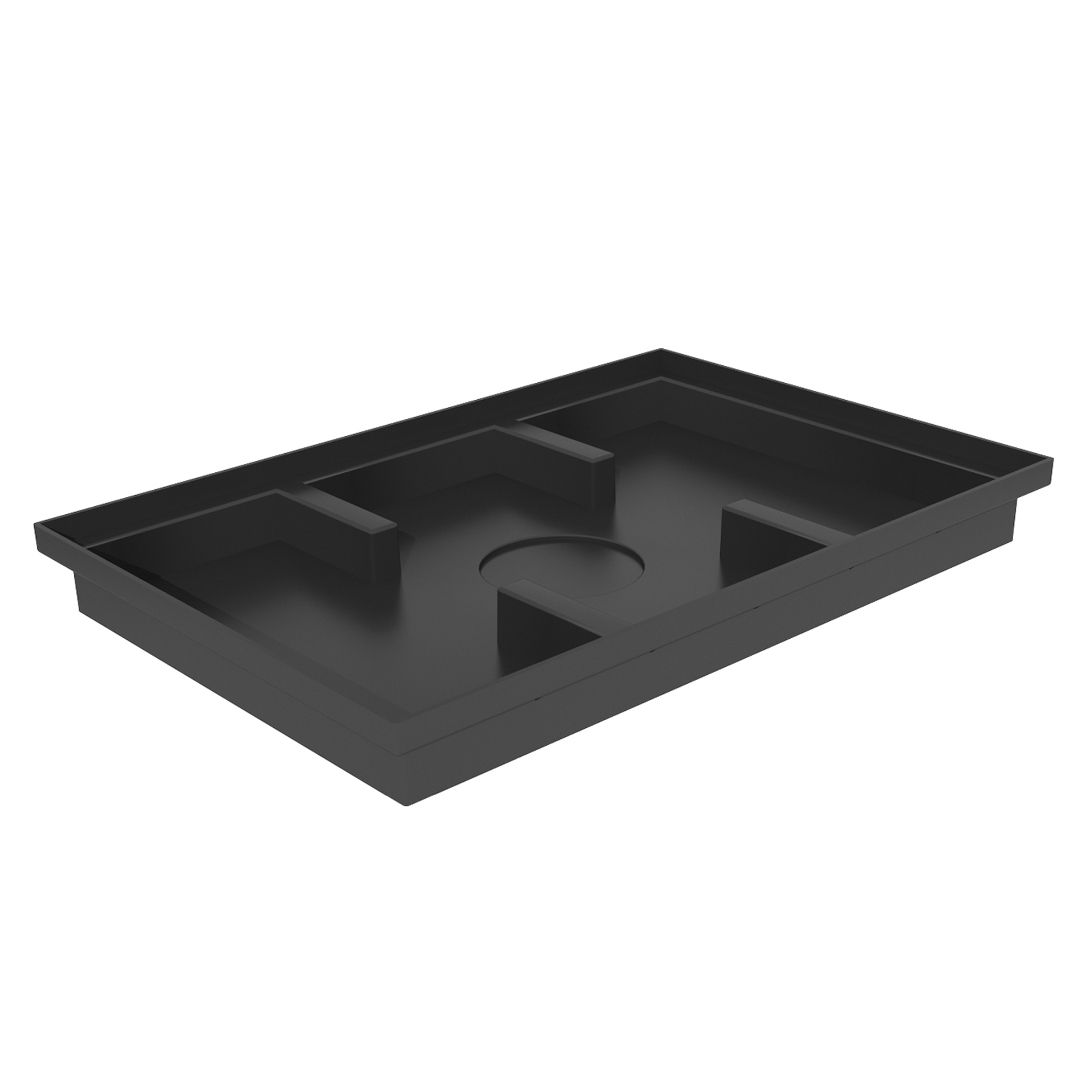 Изображение товара Поддон придверный для водостока Gidrolica Step Pro 600х400 мм пластиковый