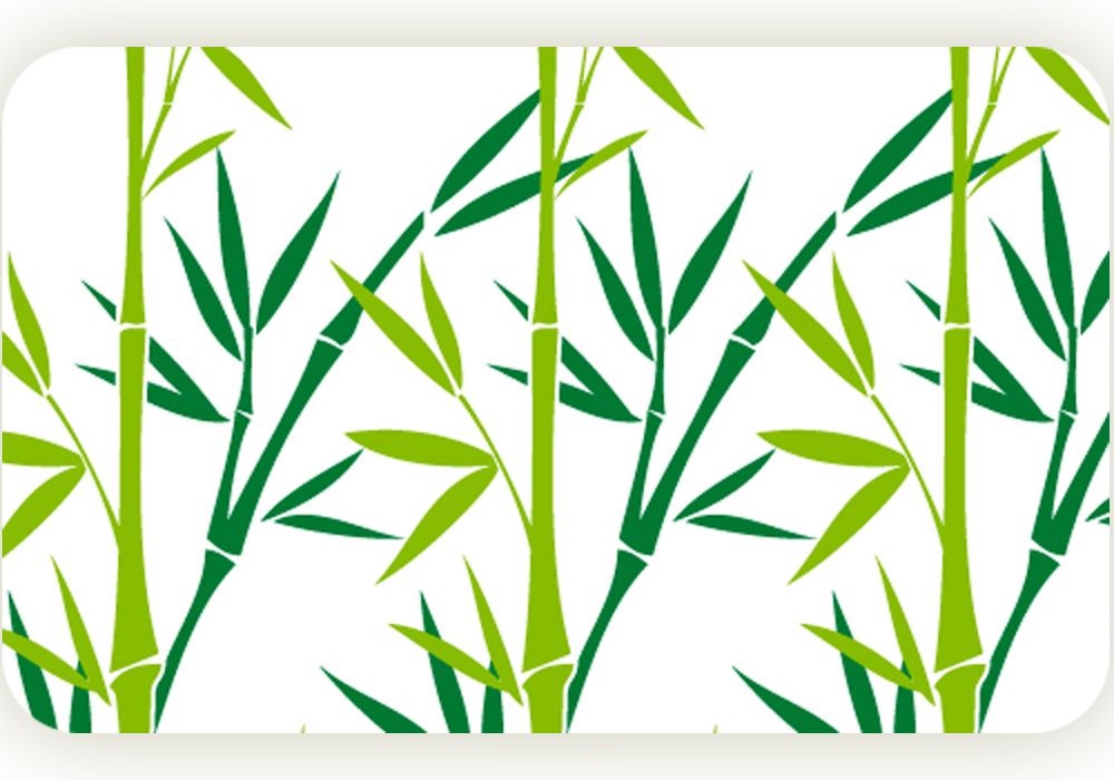 Изображение товара Коврик для ванной комнаты Tatkraft Green Bamboо микрофибра 50х80 см